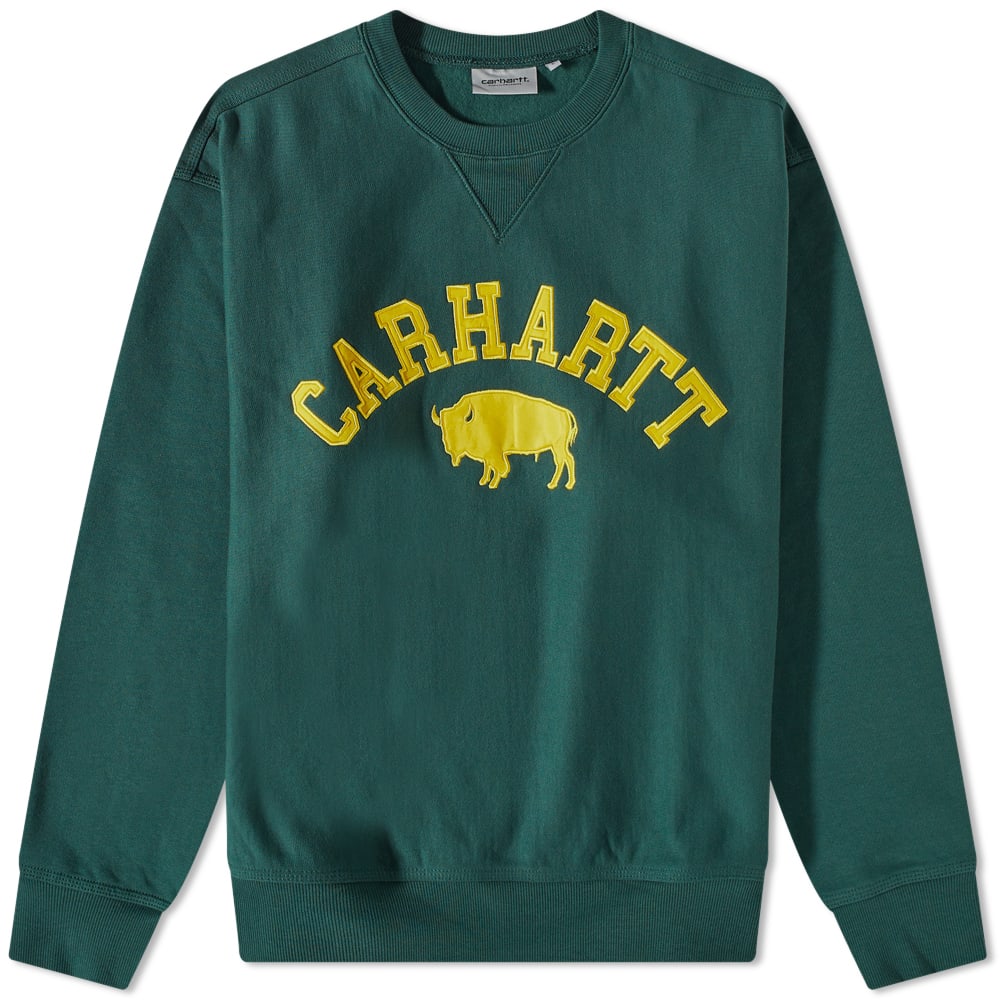 Carhartt WIP Locker Sweat Treehouse & Yellow | END. (US)