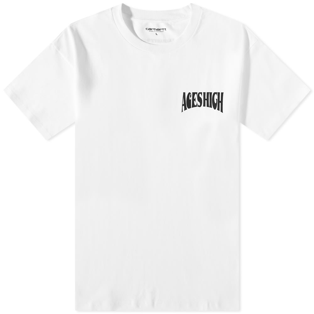 Carhartt WIP Aces T-Shirt White & Black | END. (CA)
