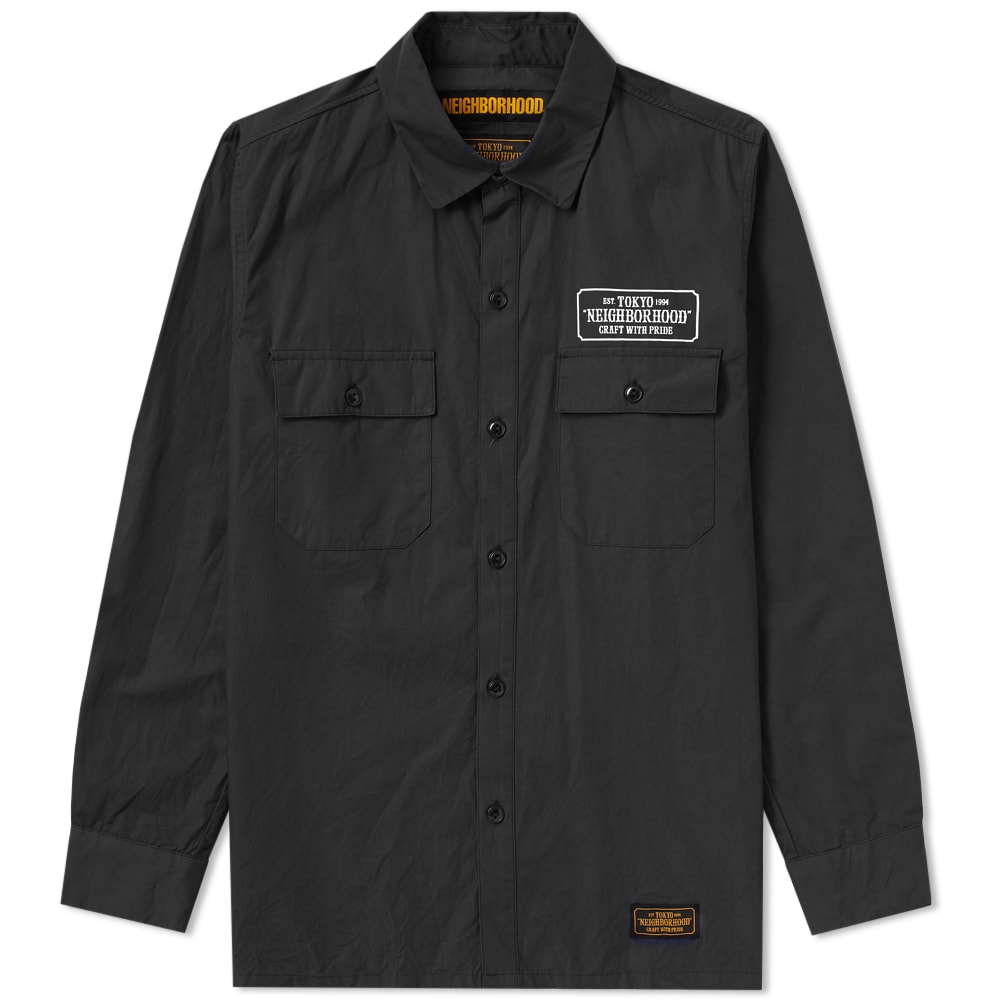 Neighborhood Classic Work Shirt Black | END.