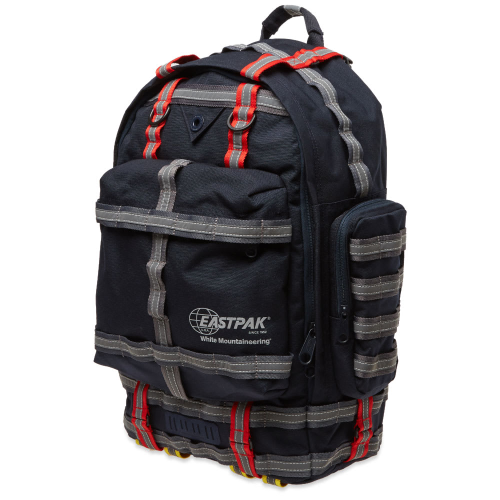 Eastpak x White Mountaineering Killington Hiking Backpack Navy & Red