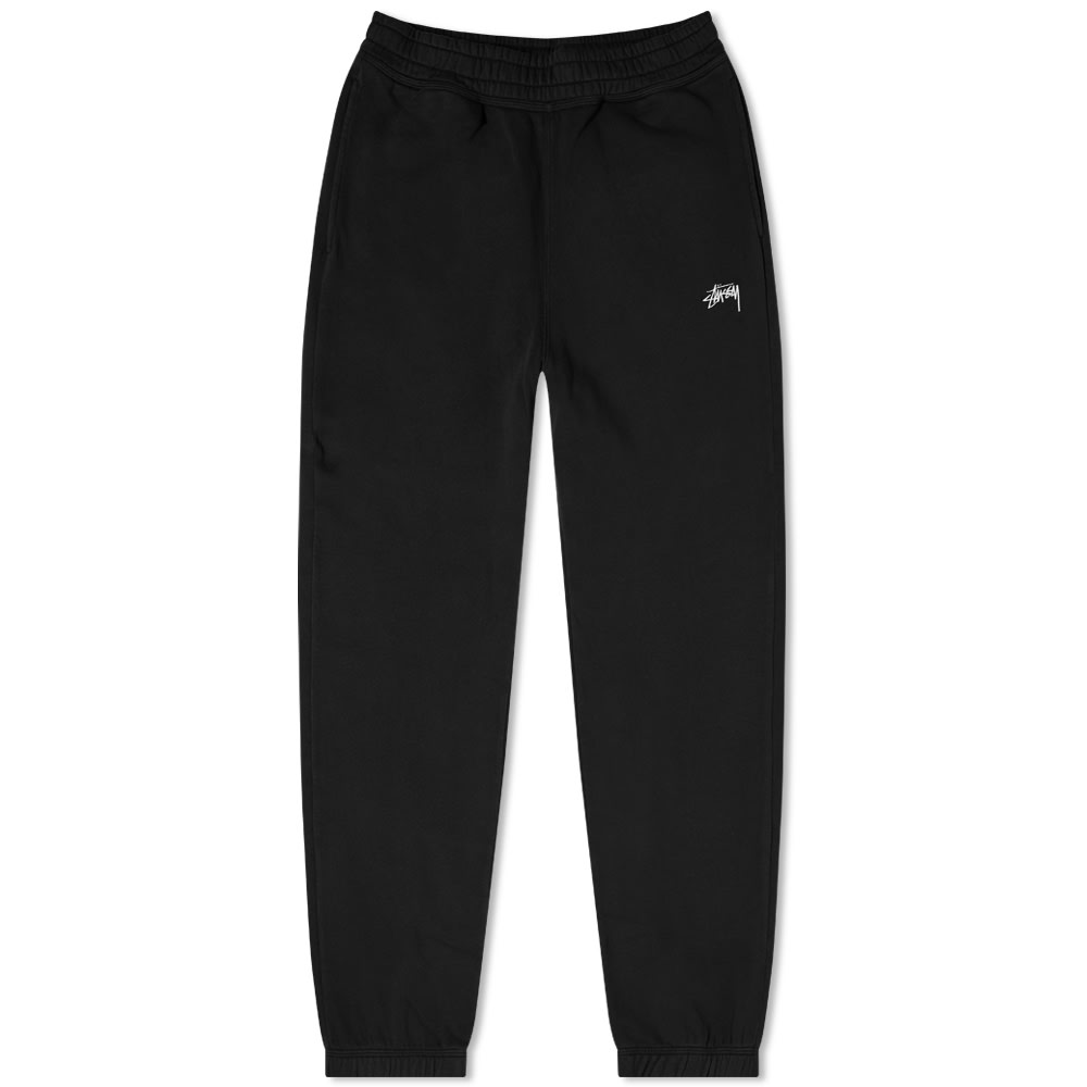 Stussy Stock Logo Pant Black END.