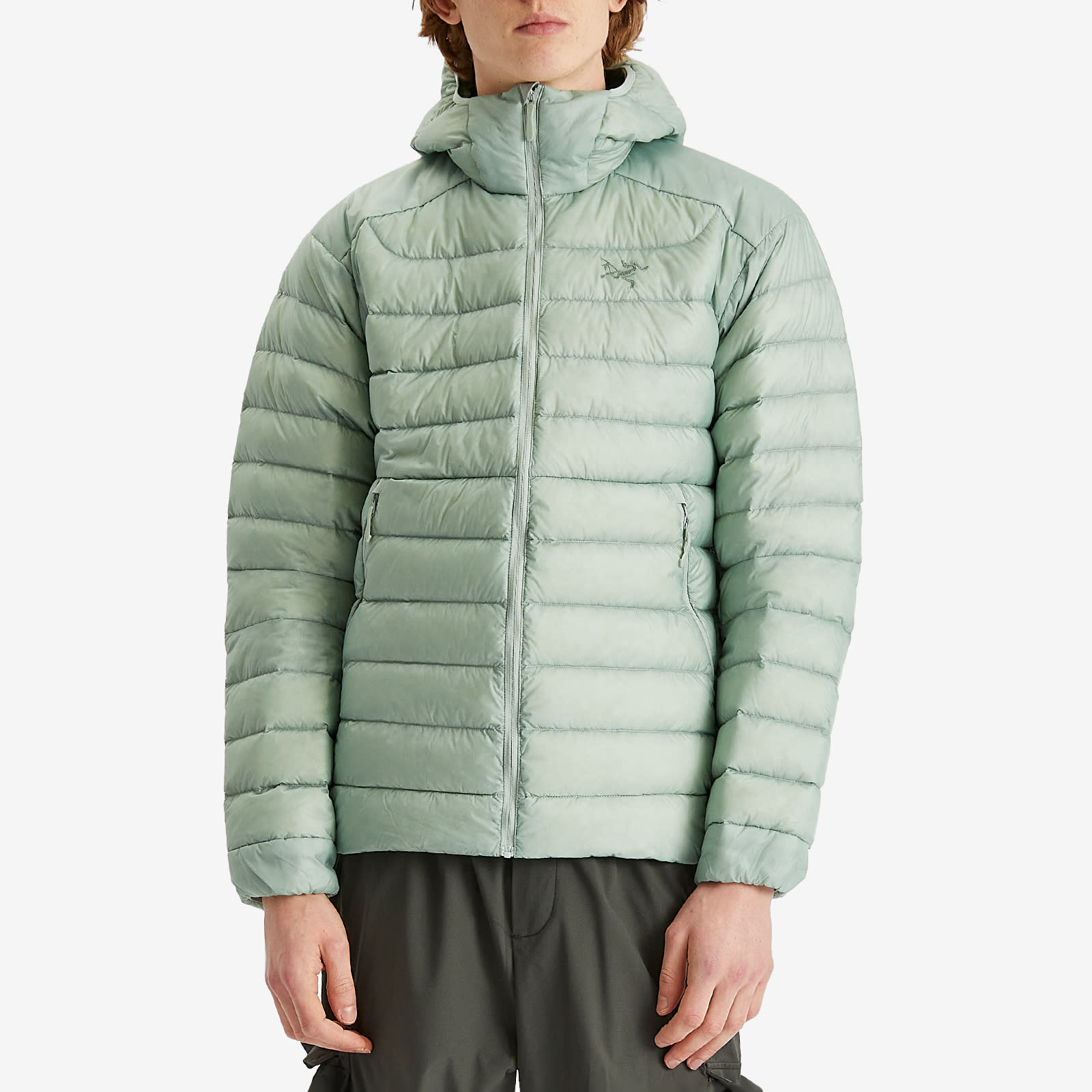 Arcteryx Cerium Hooded Jacket Stone Green | X000007313-021644