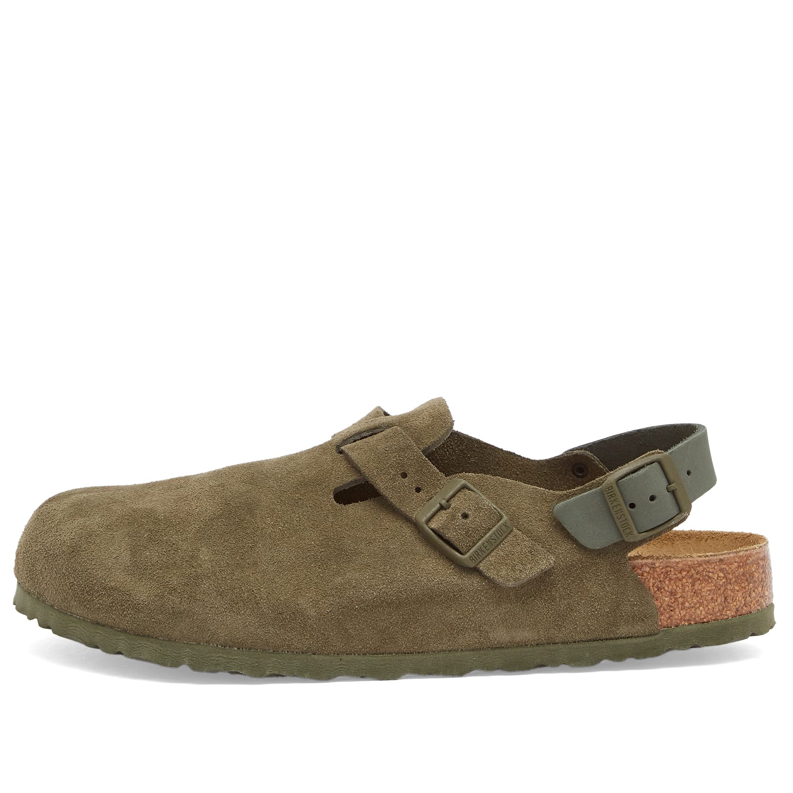 サンダル BIRKENSTOCK SS25 'Tokio' sabots (1029913 THYME) Birkenstock – Tokio II Suede Thyme – Tenue de Nîmes