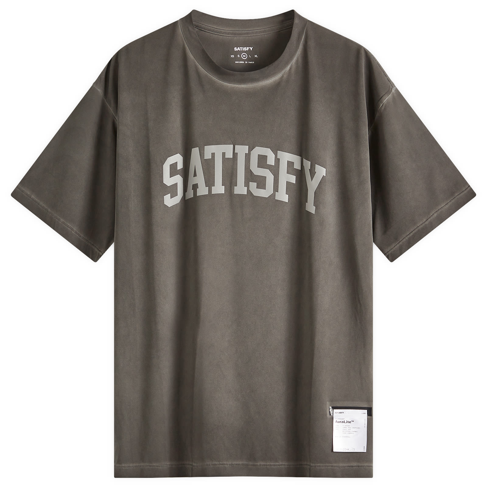 Satisfy AuraLite T-Shirt - Pigment Black
