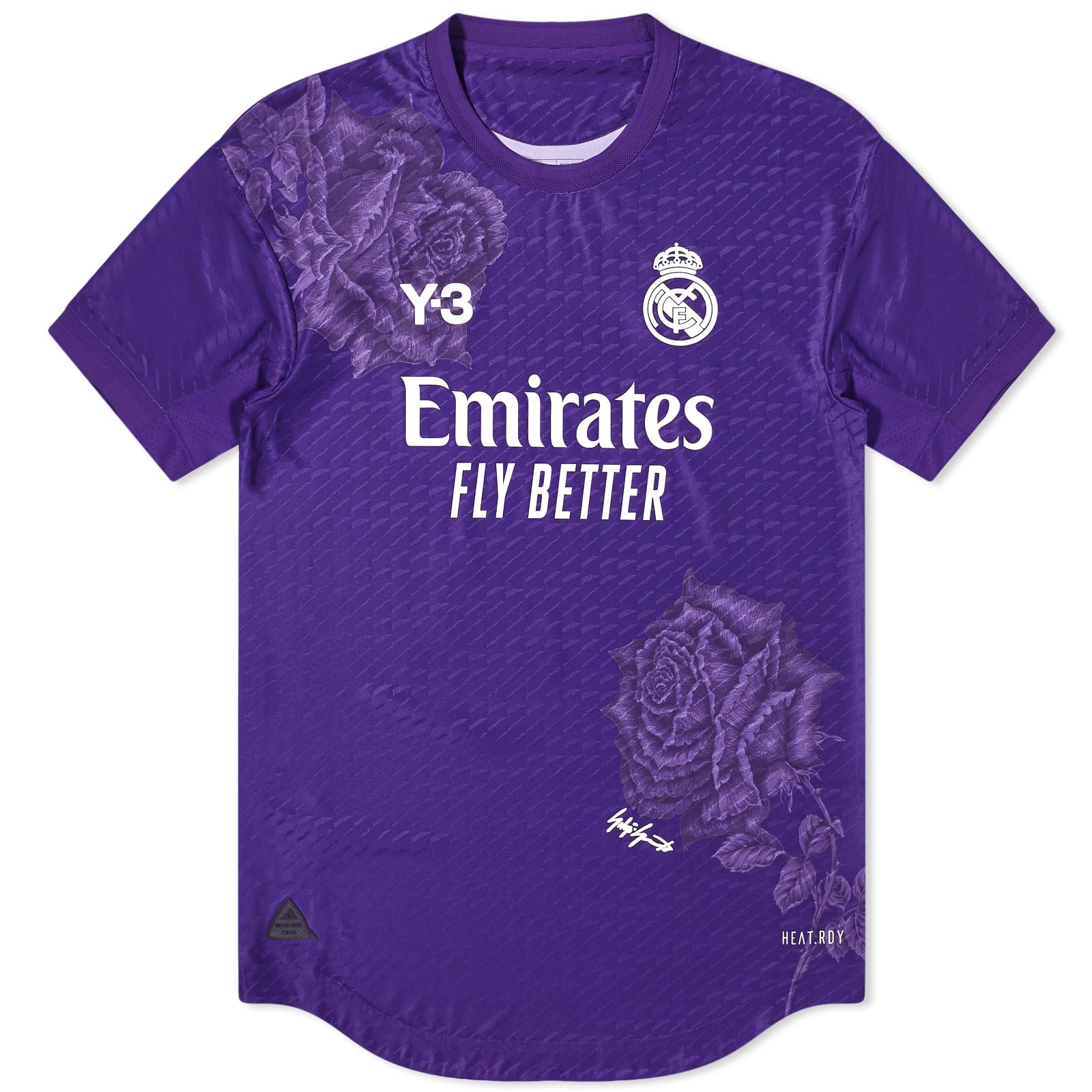 Y-3 x Real Madrid 4th Jersey Top Dark Purple | END. (AR)