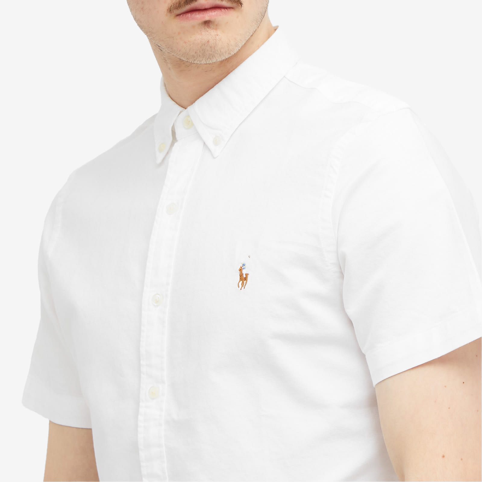 Polo Ralph Lauren Men's Short Sleeve Shirt White | 710787736003