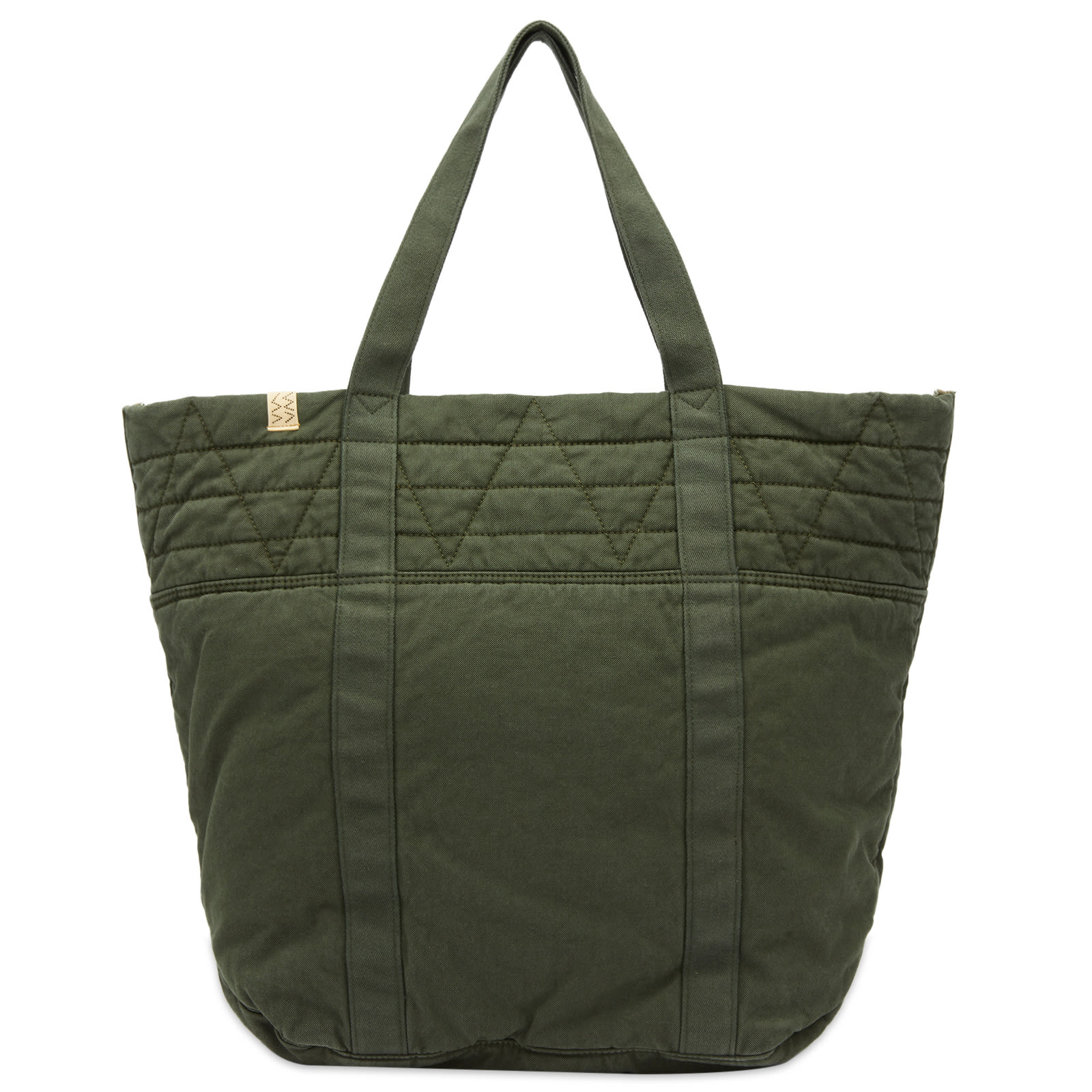 Visvim Men's Medium N.A.P Tote Bag Olive - Curated Menswear
