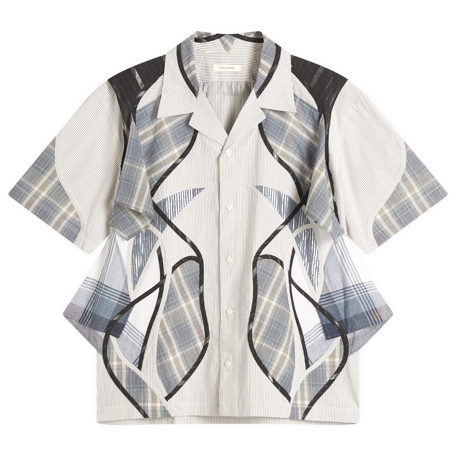 Craig Green Men's Barrel Vacation Shirt Ecru - Curated Menswear
