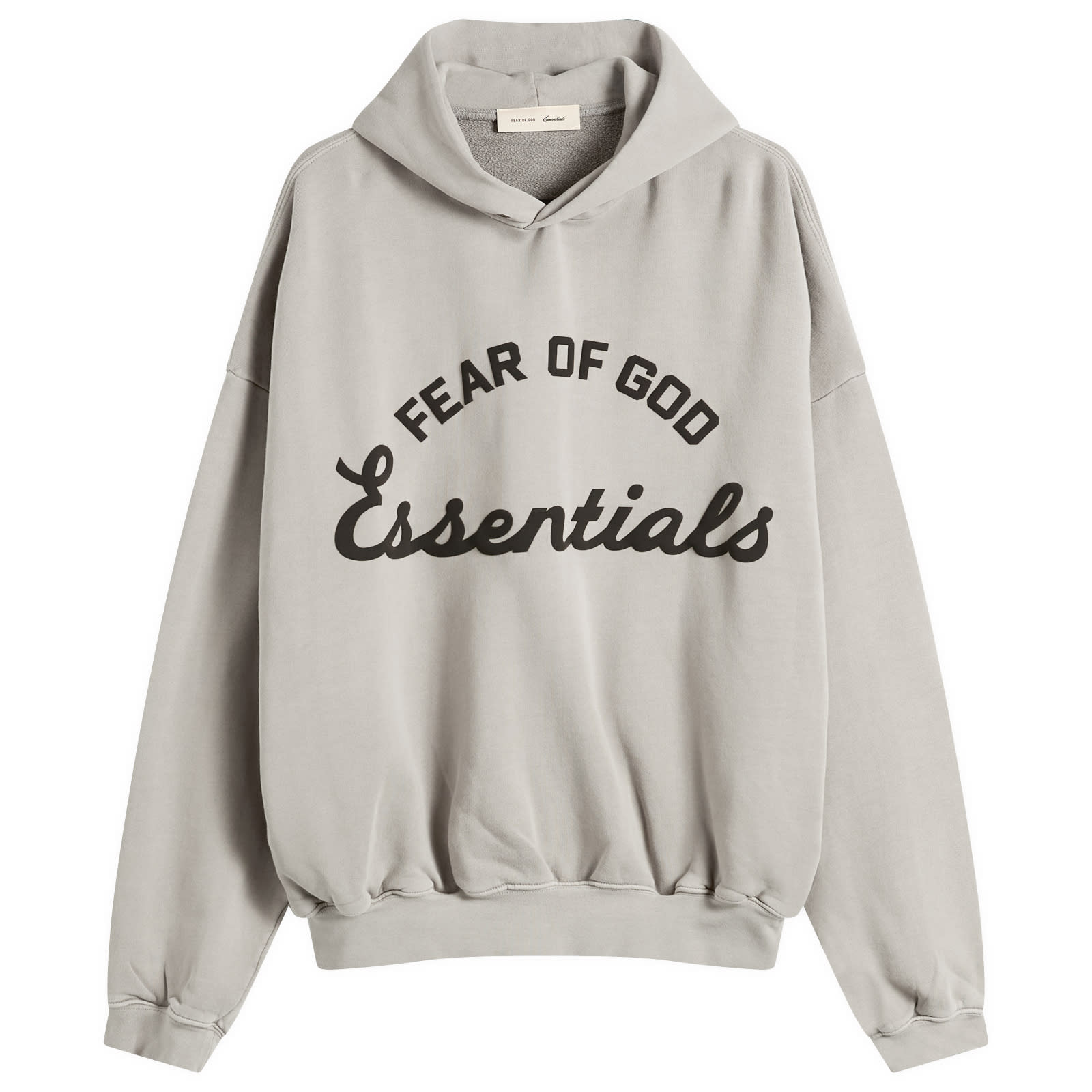 Fear of God ESSENTIALS Men's Training 90s Hoodie in Faded Seal, Size Small 