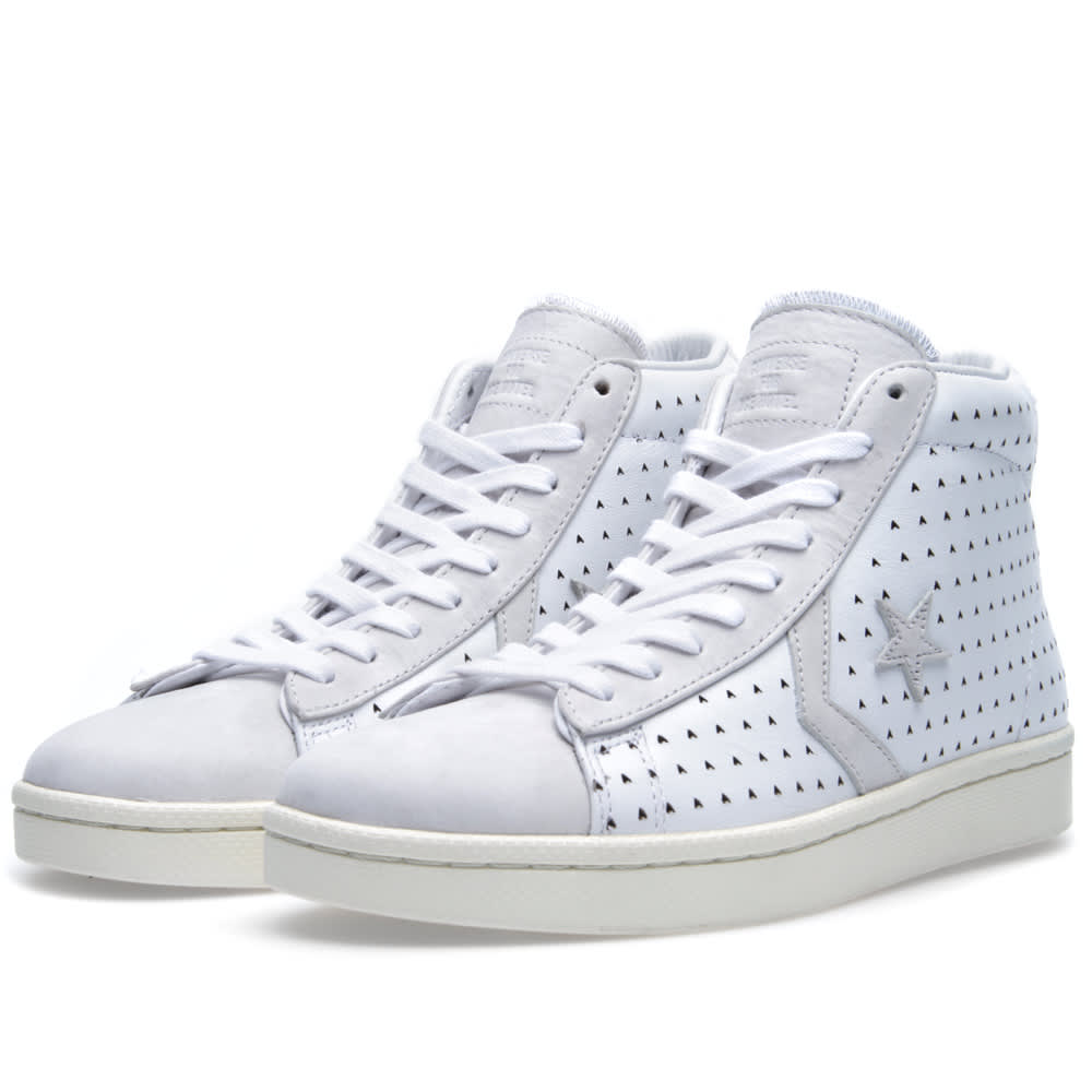 Converse x Ace Hotel Pro Leather Mid White | END.