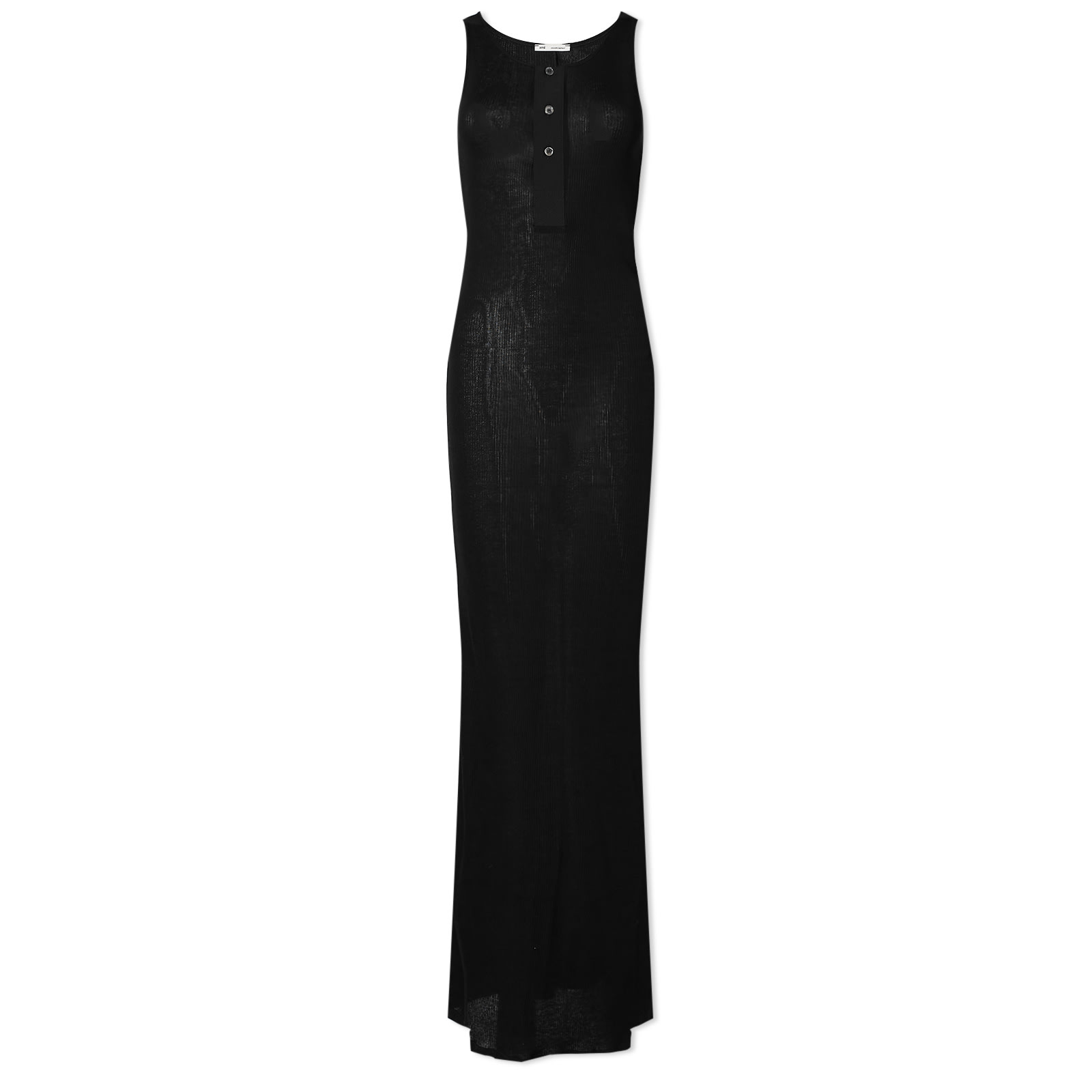 AMI Paris Tank Top Maxi Dress ブラックワンピ★残りわずか AMI Paris Tank Top Maxi Dress Black | END. (JP)