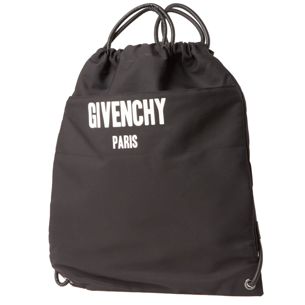 Givenchy Big Print Canvas Shoulder Bag Black | END. (US)