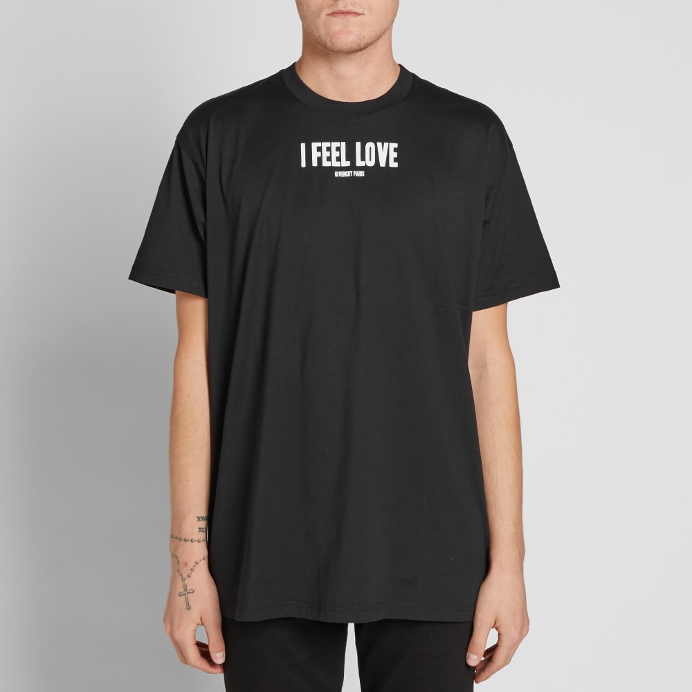 Givenchy I Feel Love Tee Black | END.