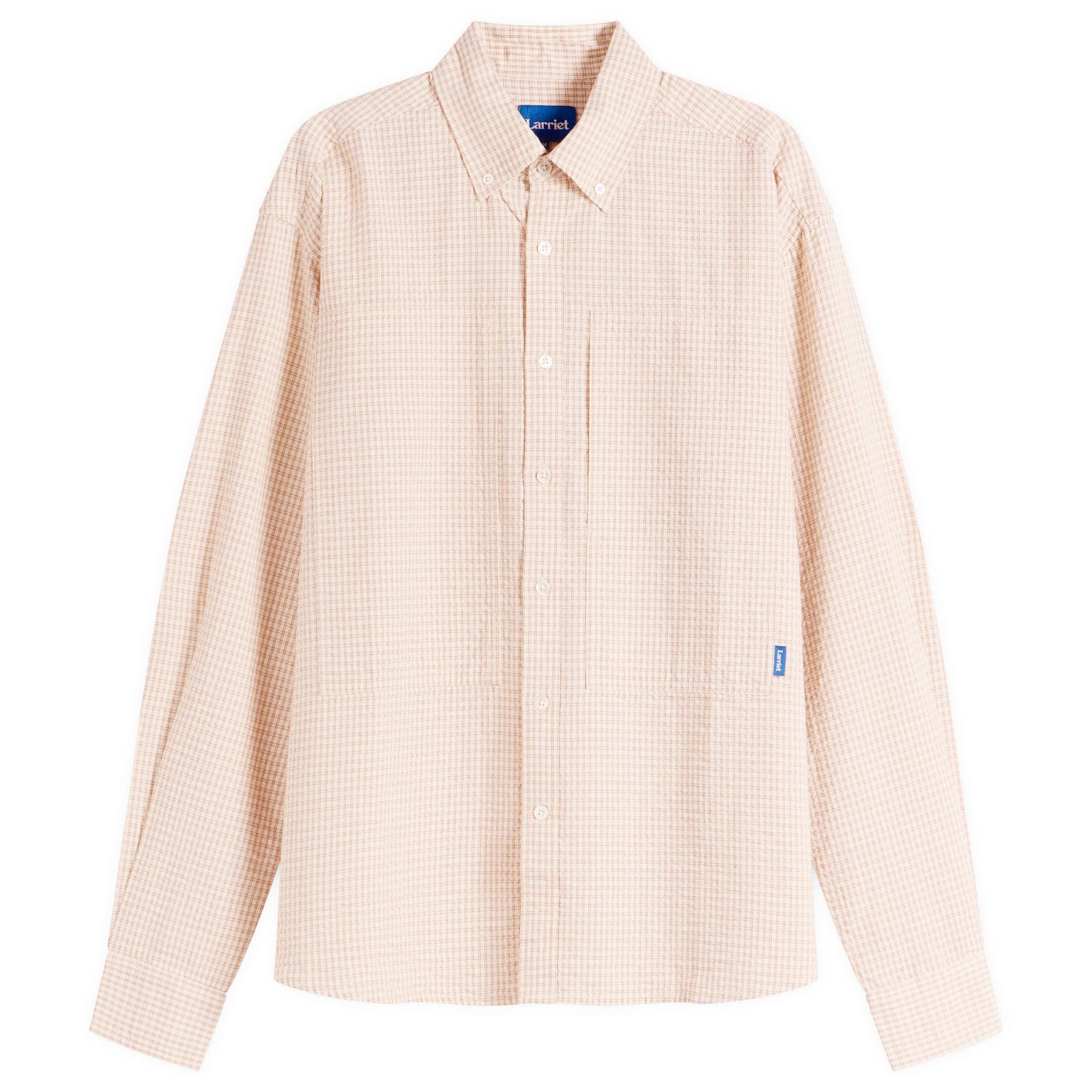 Larriet Men’s Grant Shirt Cream Check