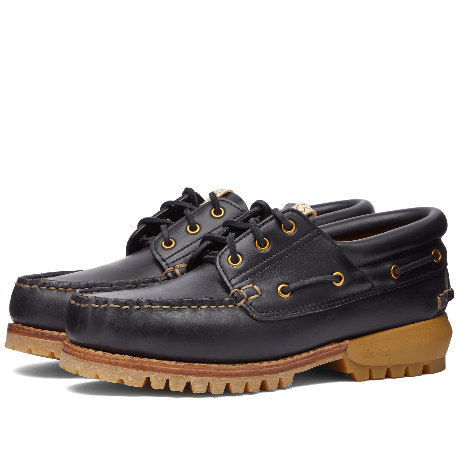 Vivism Wallace Folk Deck Shoe Black END. (JP)