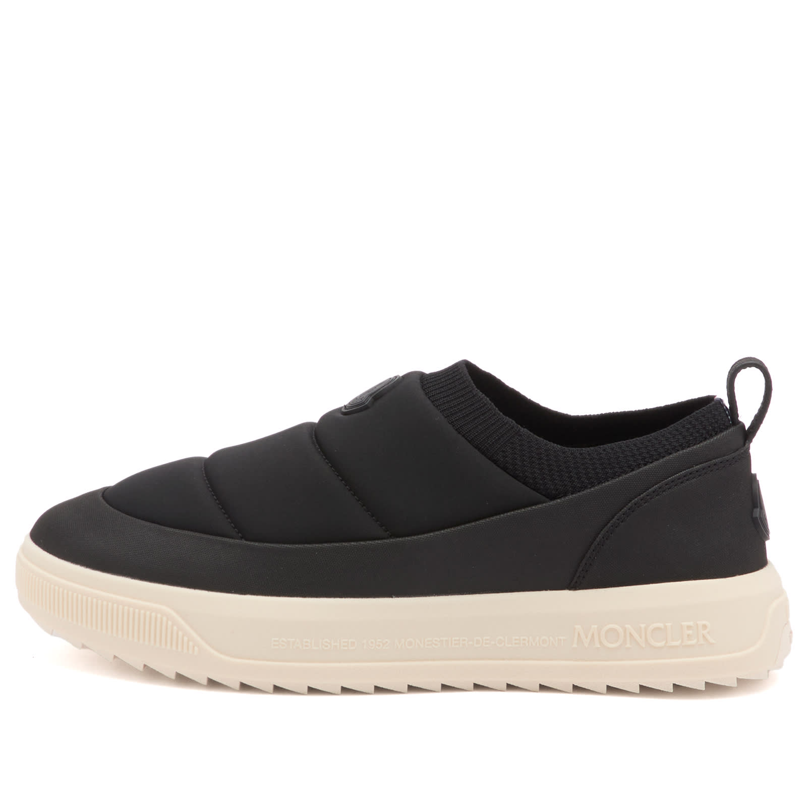 スニーカー MONCLER MONPULSE SLIPON LOW TOP SNEAKERS (4B00020M7094 21I) Moncler Monpulse Slipon Low Top Sneakers Black | END. (US)