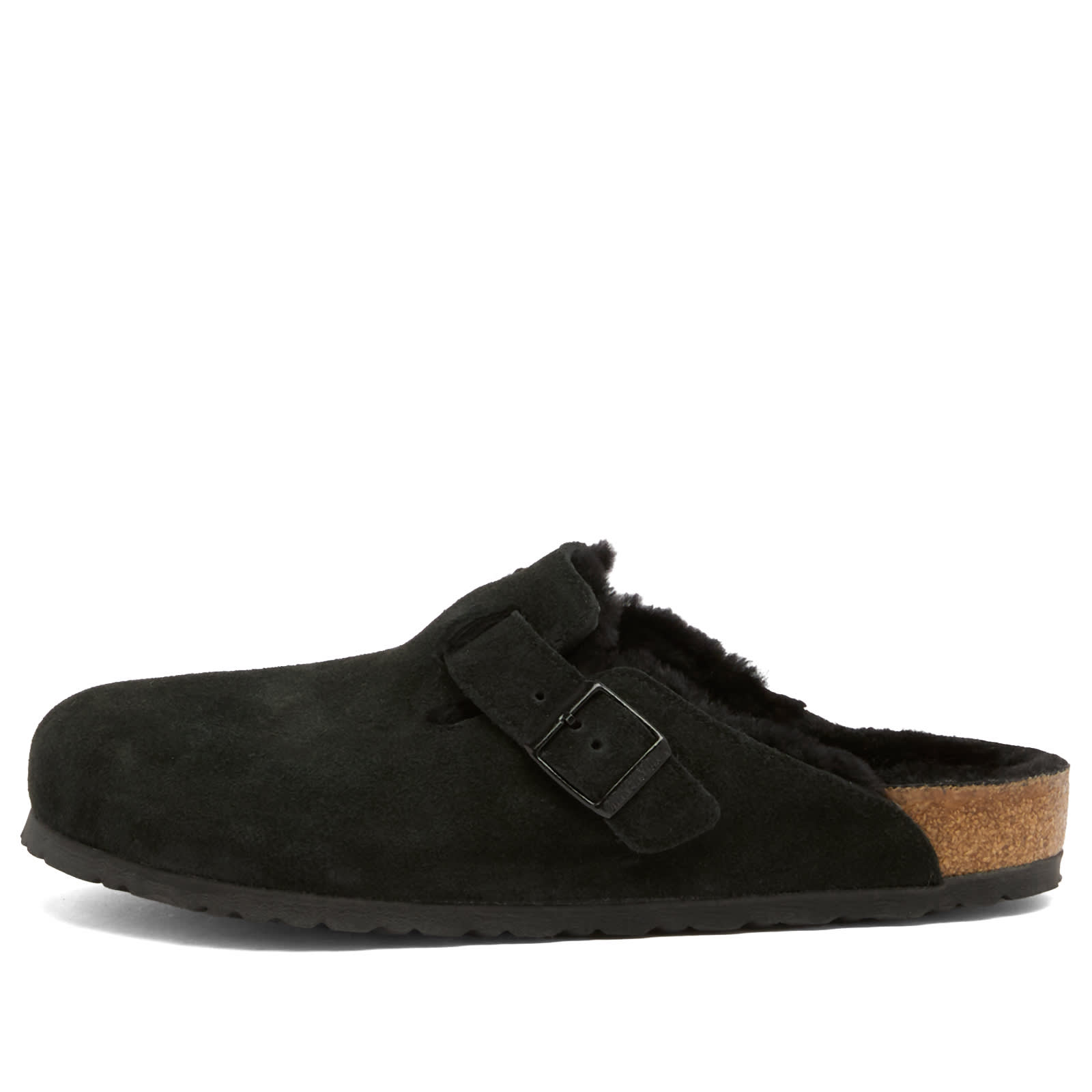 BIRKENSTOCK BOSTON/FUR 黒　24cm Boston 1774 Shearling Fur Black | BIRKENSTOCK