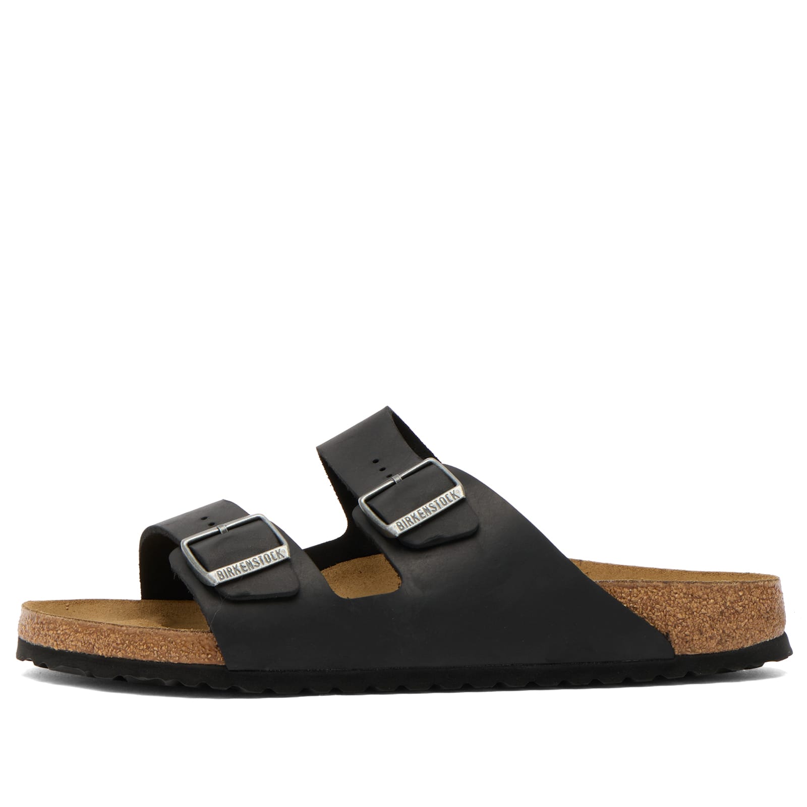Birkenstock Unisex Black Oiled Leather Arizona