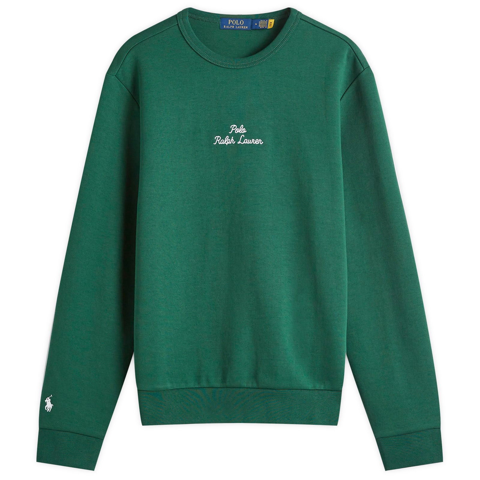 Polo Ralph Lauren Script Logo Crew Sweatshirt Vintage Pine | END. (US)