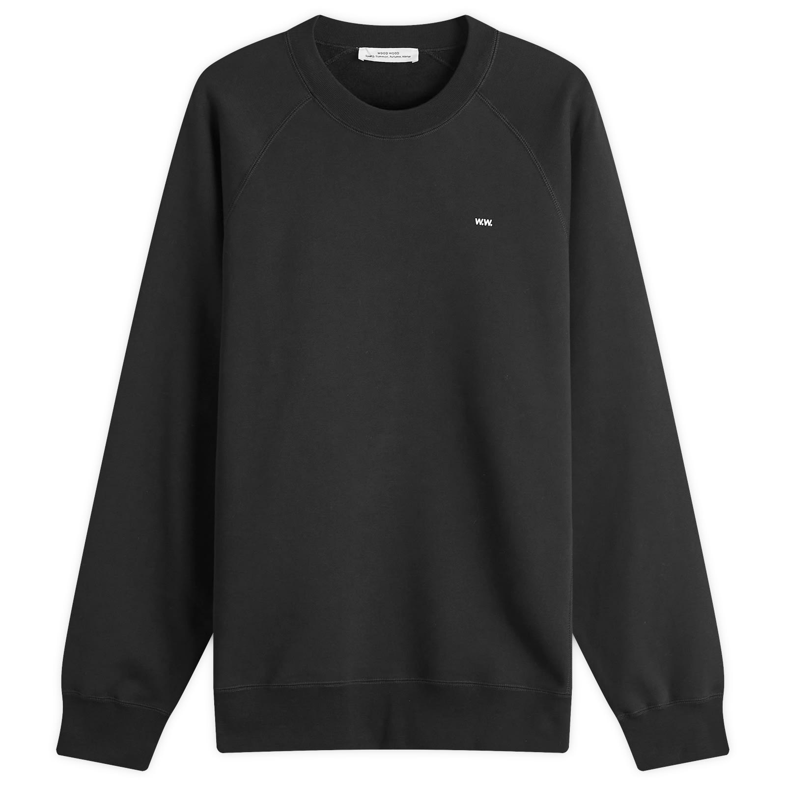 【関税込み】Wood Wood ブラック Hester スウェットシャツ WOOD WOOD HESTER CLASSIC - Sweatshirt - black - Zalando.co.uk