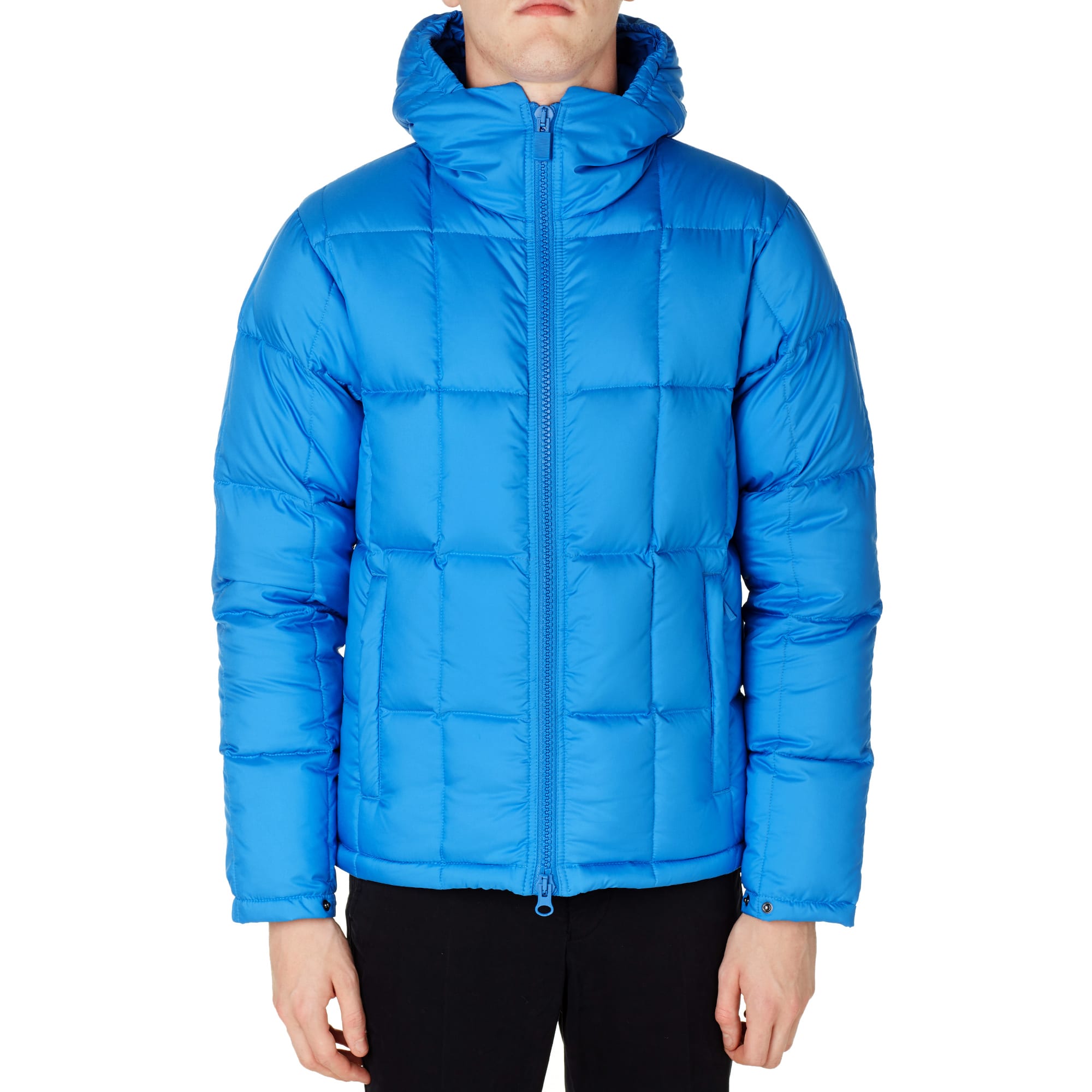 Bright blue parka clearance