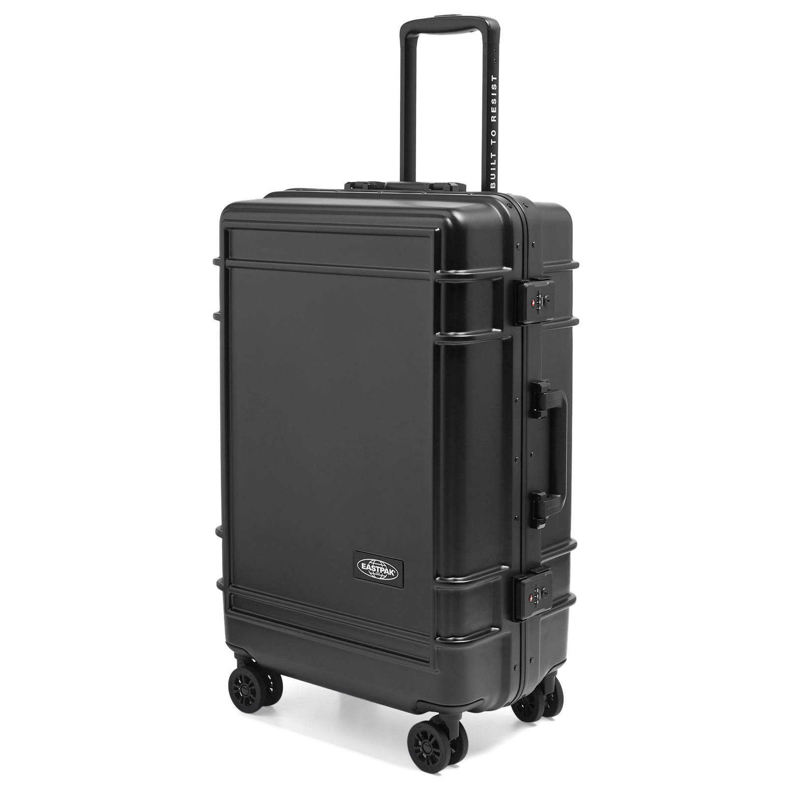 Eastpak Unisex Black Resist'r Luggage Case - Medium