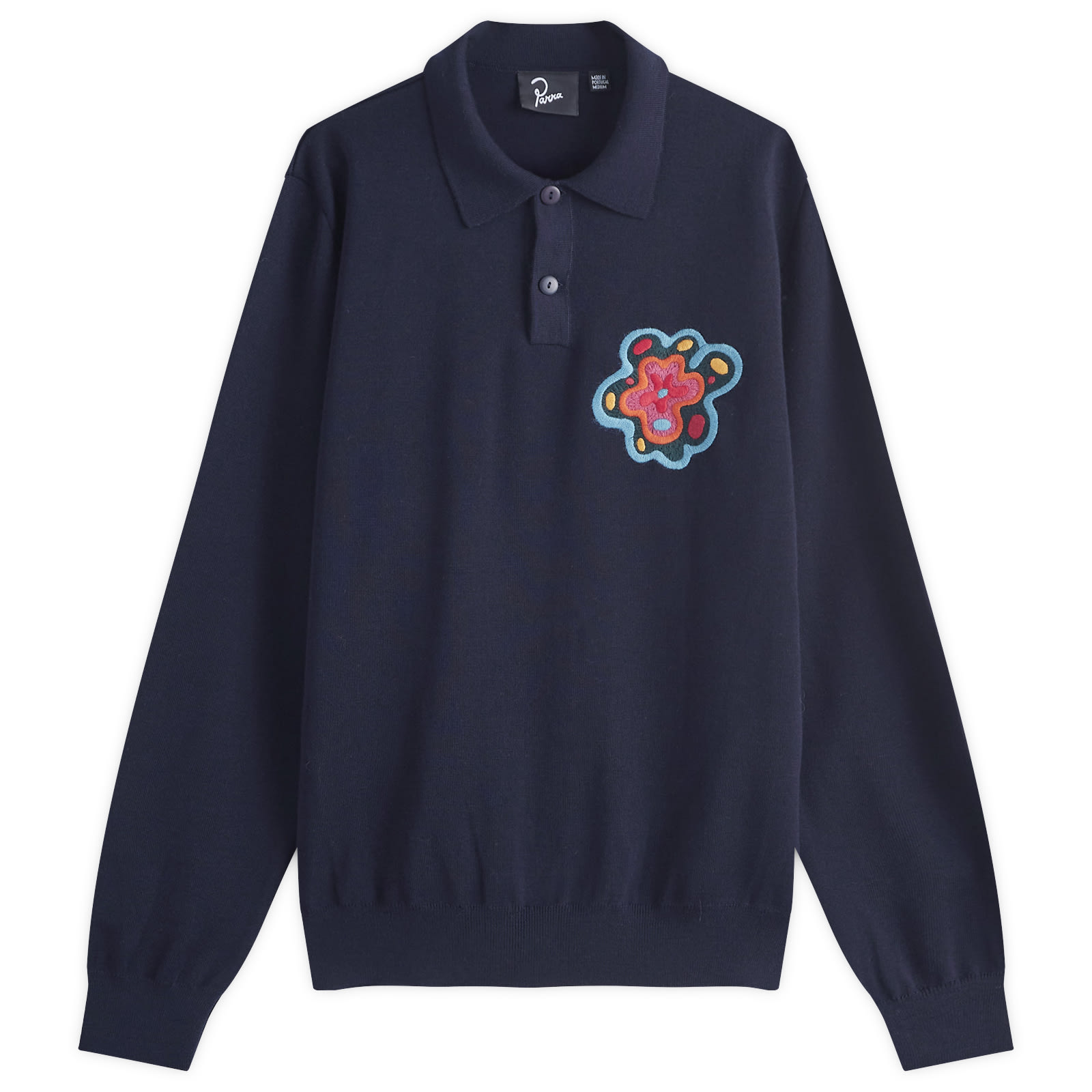 TTT_MSW flower knit polo 【公式通販】
