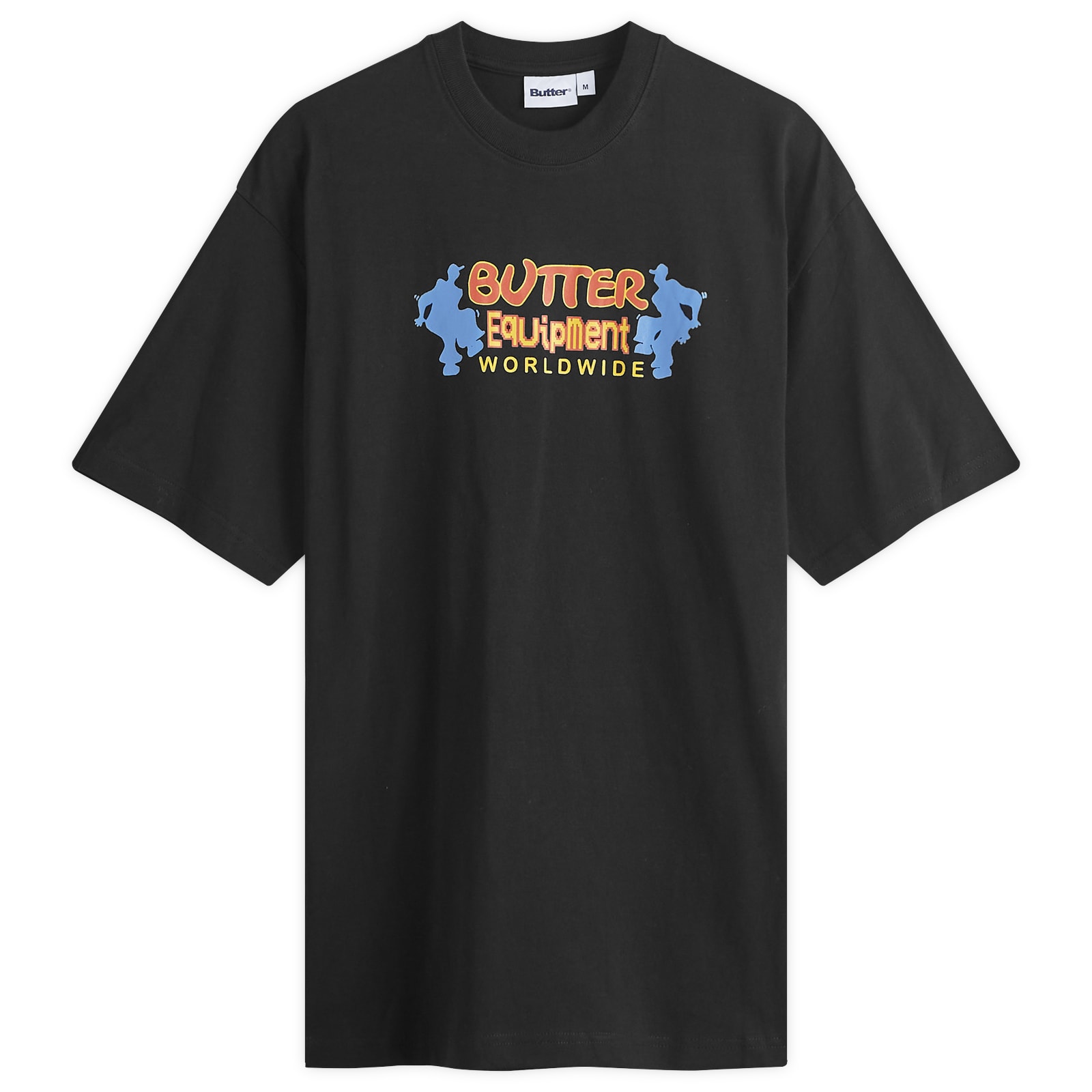 【BUTTER GOODS】 Smug Tee, White Skeeter Logo Tee, Steel Blue – Butter Goods