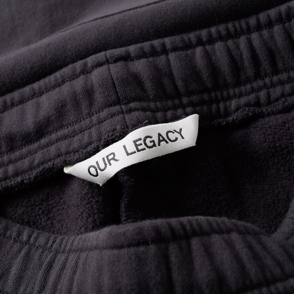 our legacy sling bag washed black denim