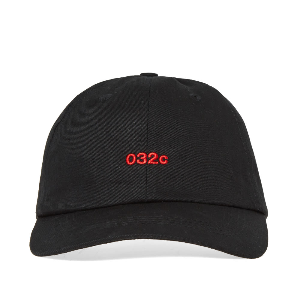 032c Classic Embroidered Logo Cap Black | END. (UK)