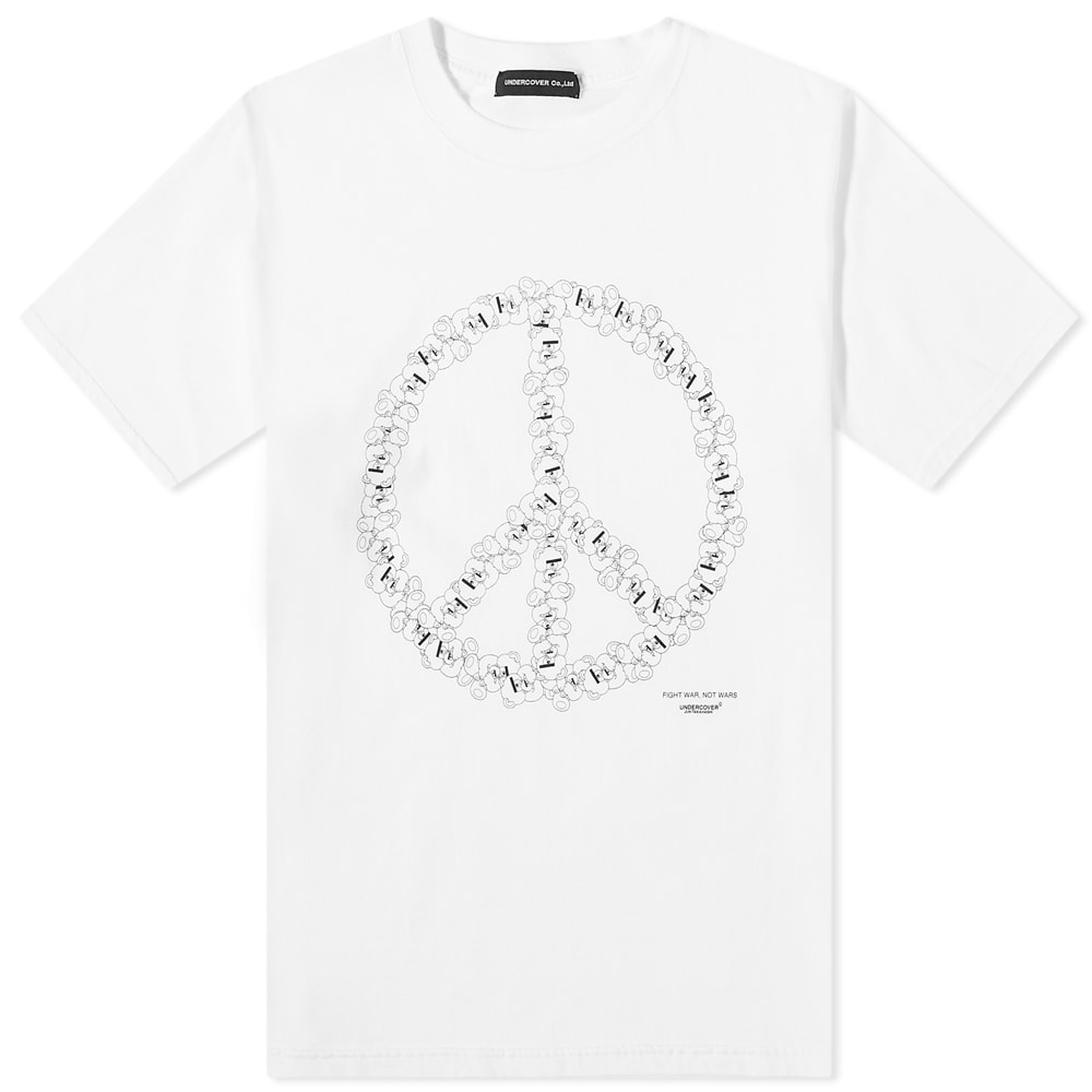 Undercover Peace Sign TShirt White END.