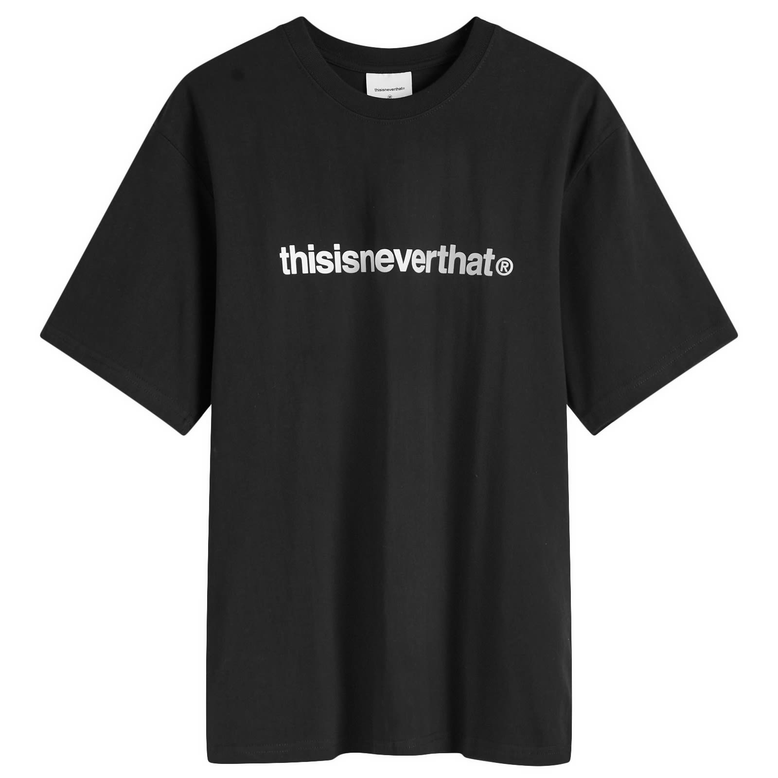 【THISISNEVERTHAT】T-Logo W Tee Off Black THISISNEVERTHAT T-Logo T-Shirt Black | END. (US)