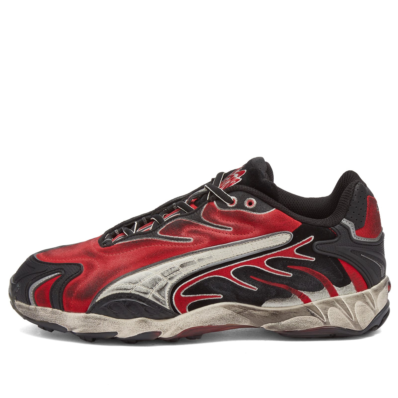 Puma x AAP ROCKY Inhale Distressed Black & Red END. (US)