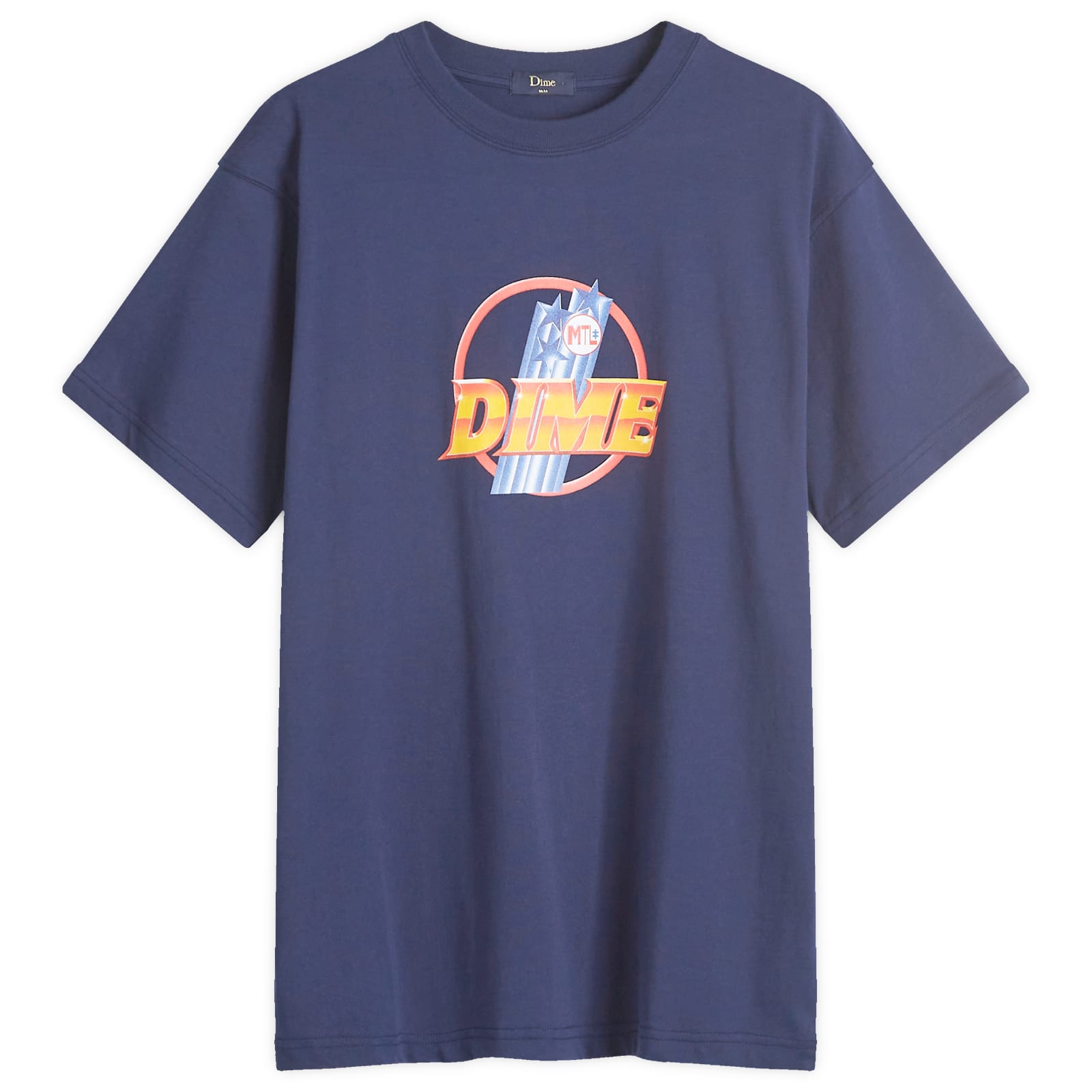 【関税込み】Dime ネイビー Lance Tシャツ Dime - LANCE T-SHIRT | HBX - ハイプビースト(Hypebeast)が厳選