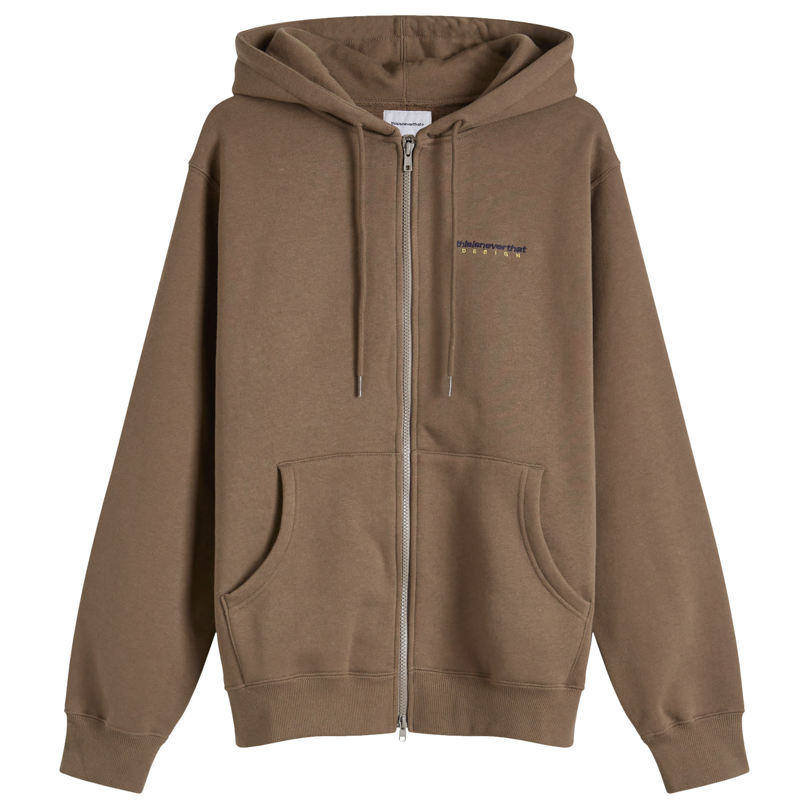 【THISISNEVERTHAT】Dunk Hoop Hoodie Brown thisisneverthat Dunk Hoop Hoodie - Brown | 하이츠스토어