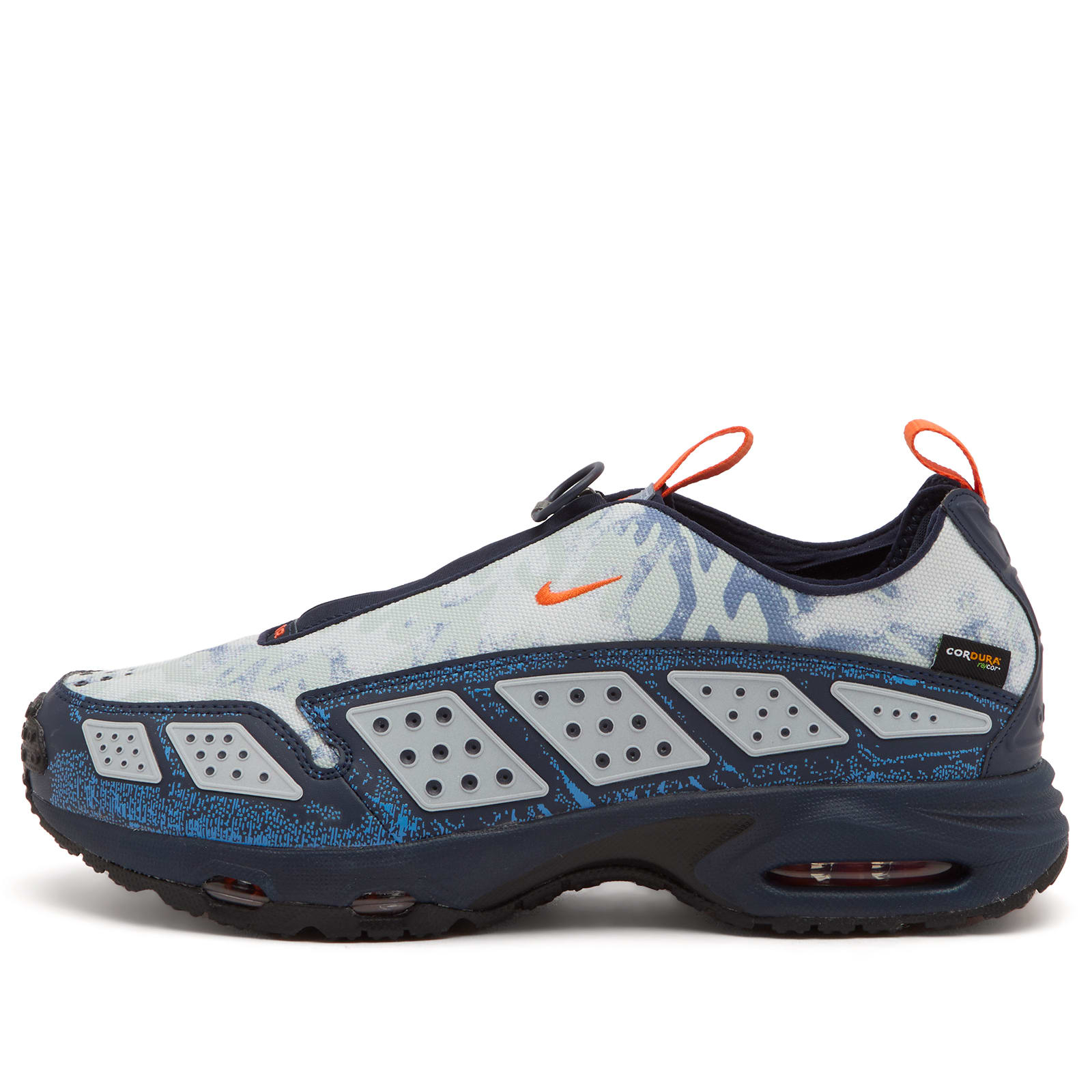 Nike Men's Air Max Sndr Se Sneaker Platinum/Orange/Obsidian - IM8054-043