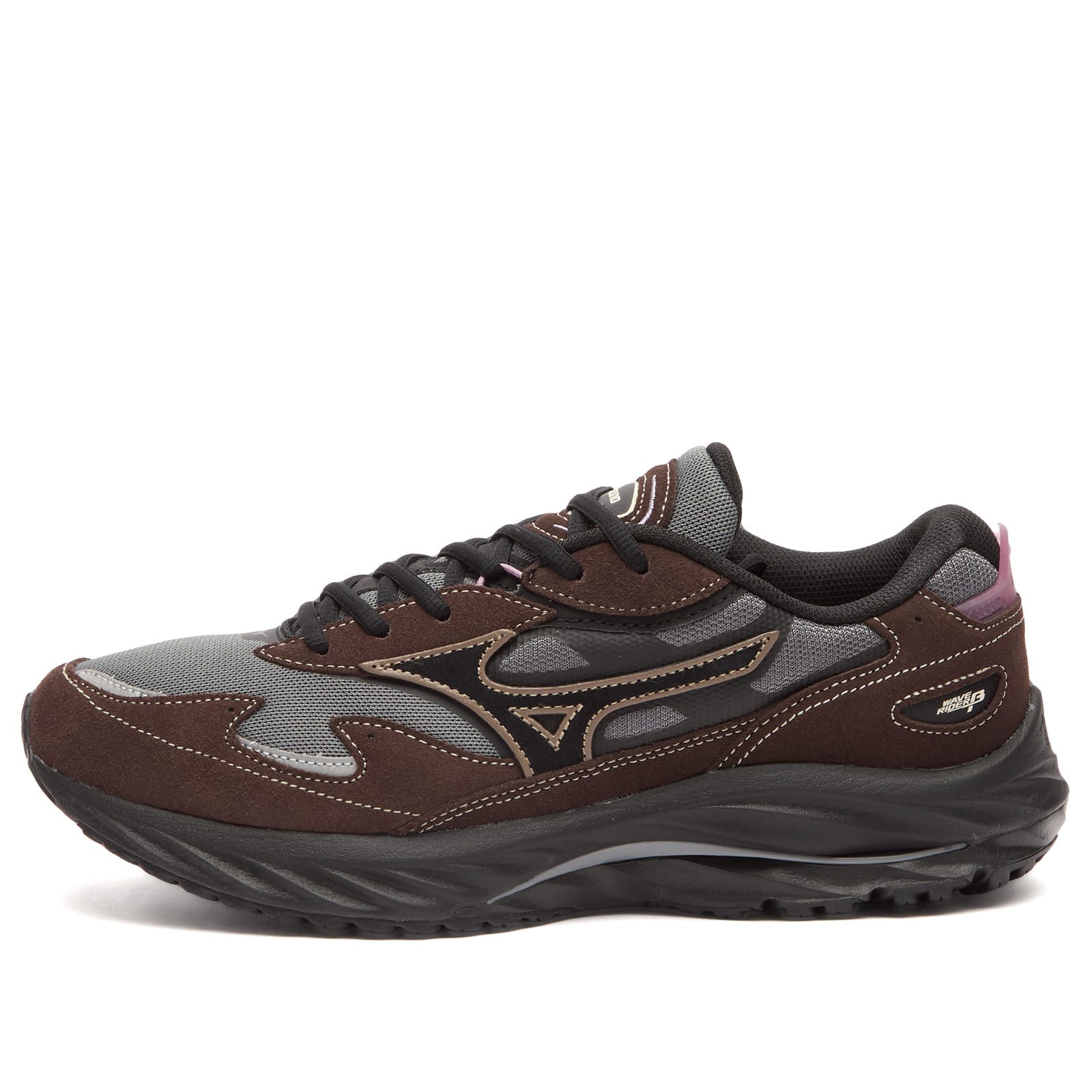 Mizuno WAVE RIDER β Sneaker Quiet Shade/Black/Mole - D1GA3309-25