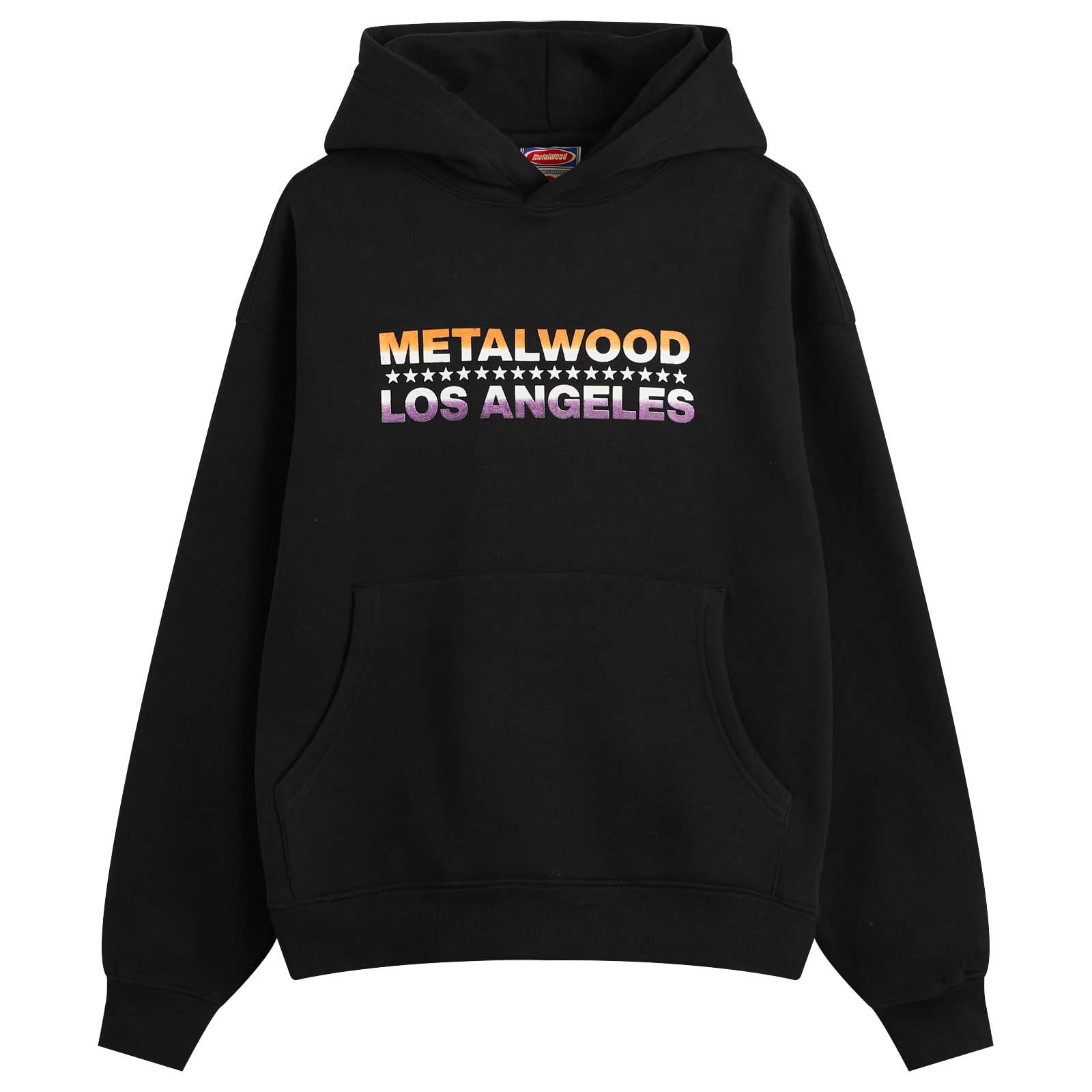 Metalwood Studio — Metalwood Studio Men's Flyer Hoodie in Black, Size X-Large