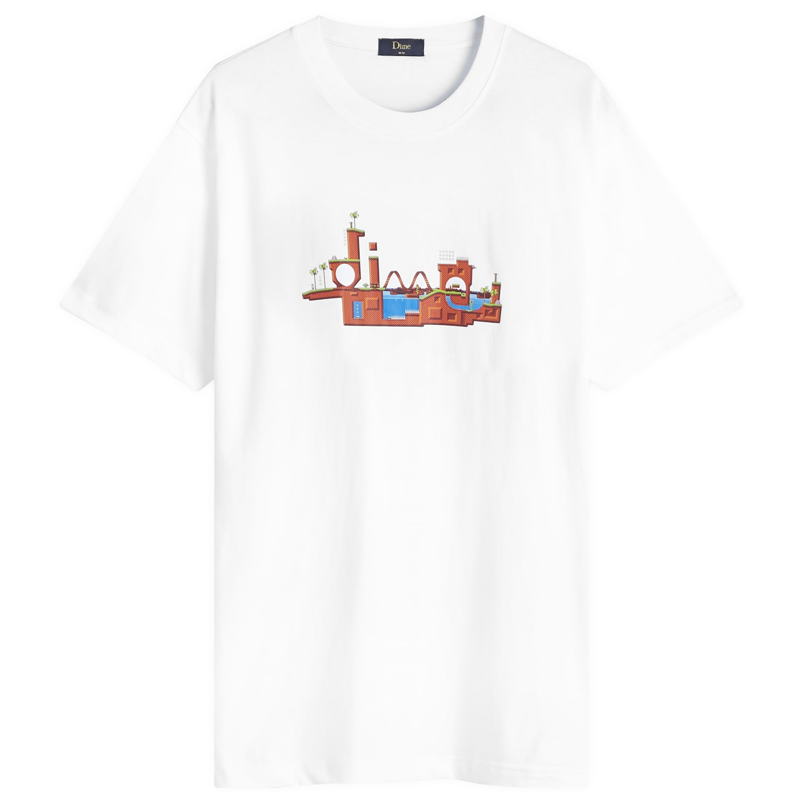 DIME MTL Zone T-Shirt ダイム グラフィック Tシャツ Dime Zone T-Shirt White | END. (AR)