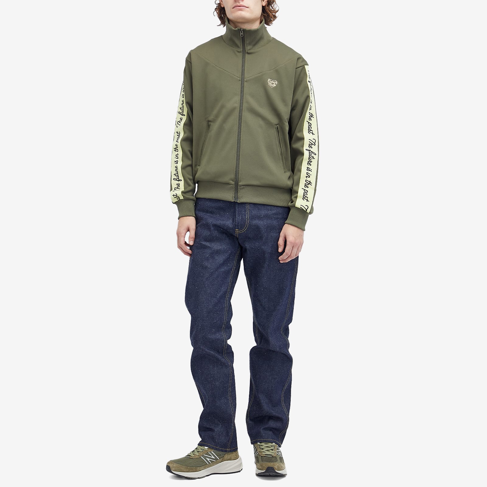 XLサイズ HUMAN MADE TRACK JACKET olive drab HUMAN MADE TRACK JACKET OLIVE DRAB XL