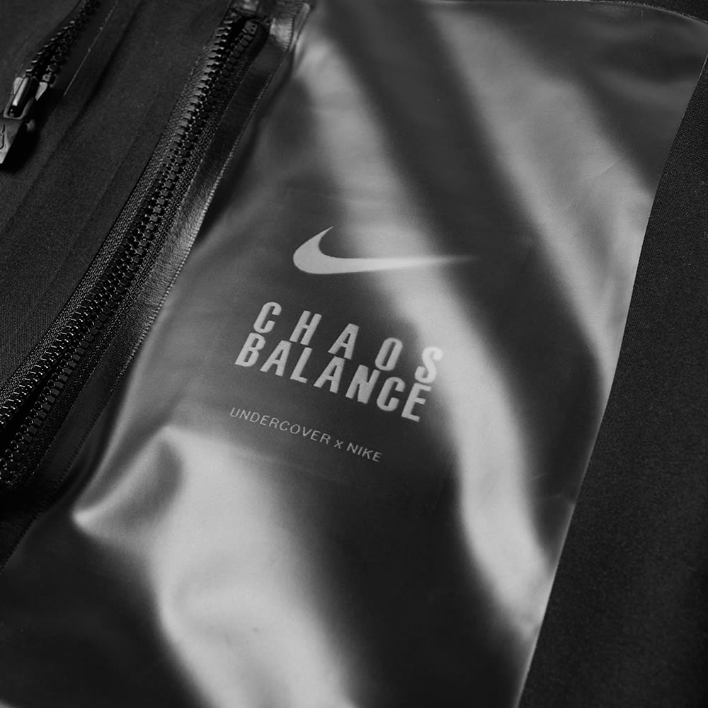 nike undercover parka black