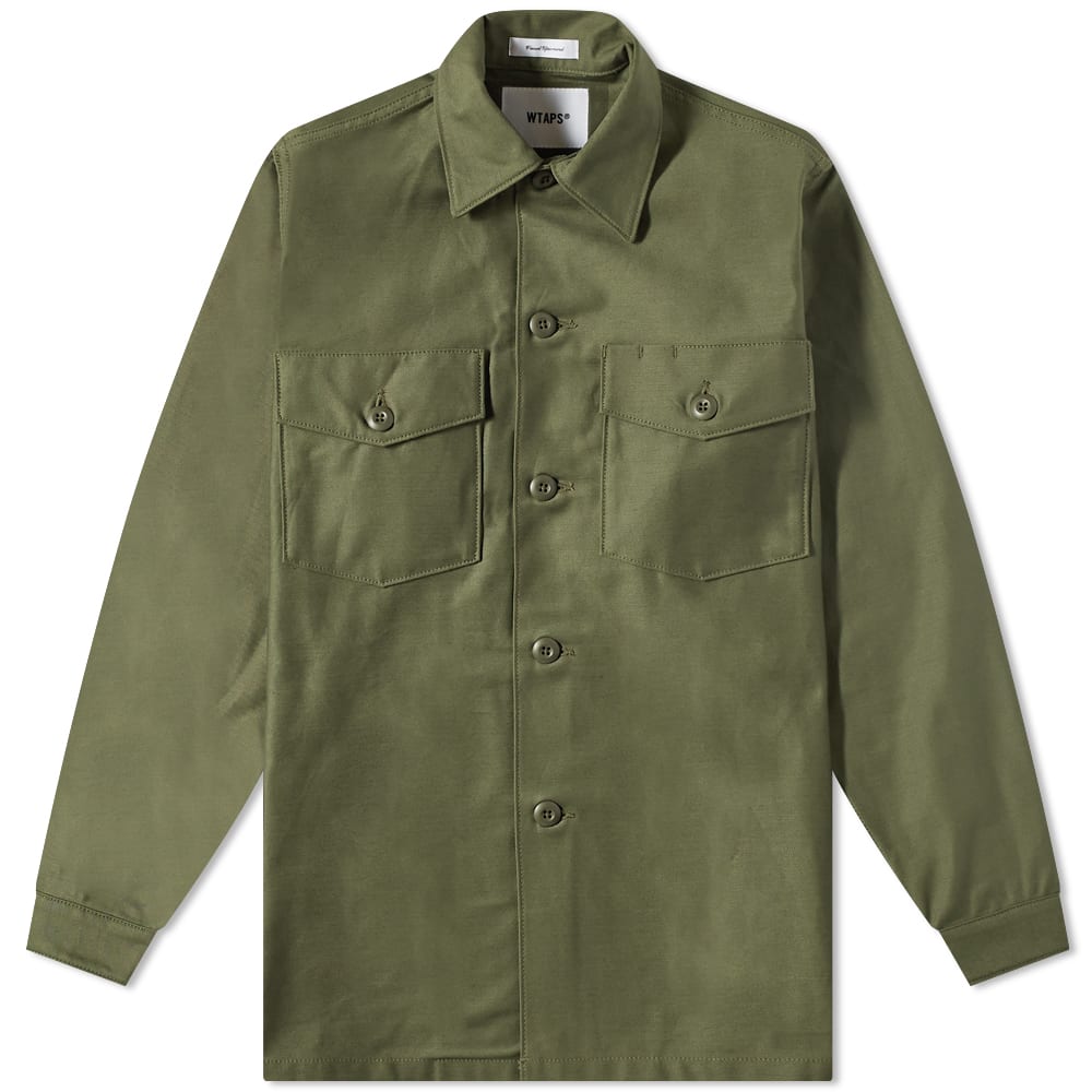 WTAPS Mill Shirt Olive Drab | END. (AR)