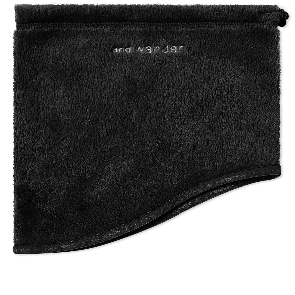and wander High Loft Fleece Neck Warmer Black END. (US)