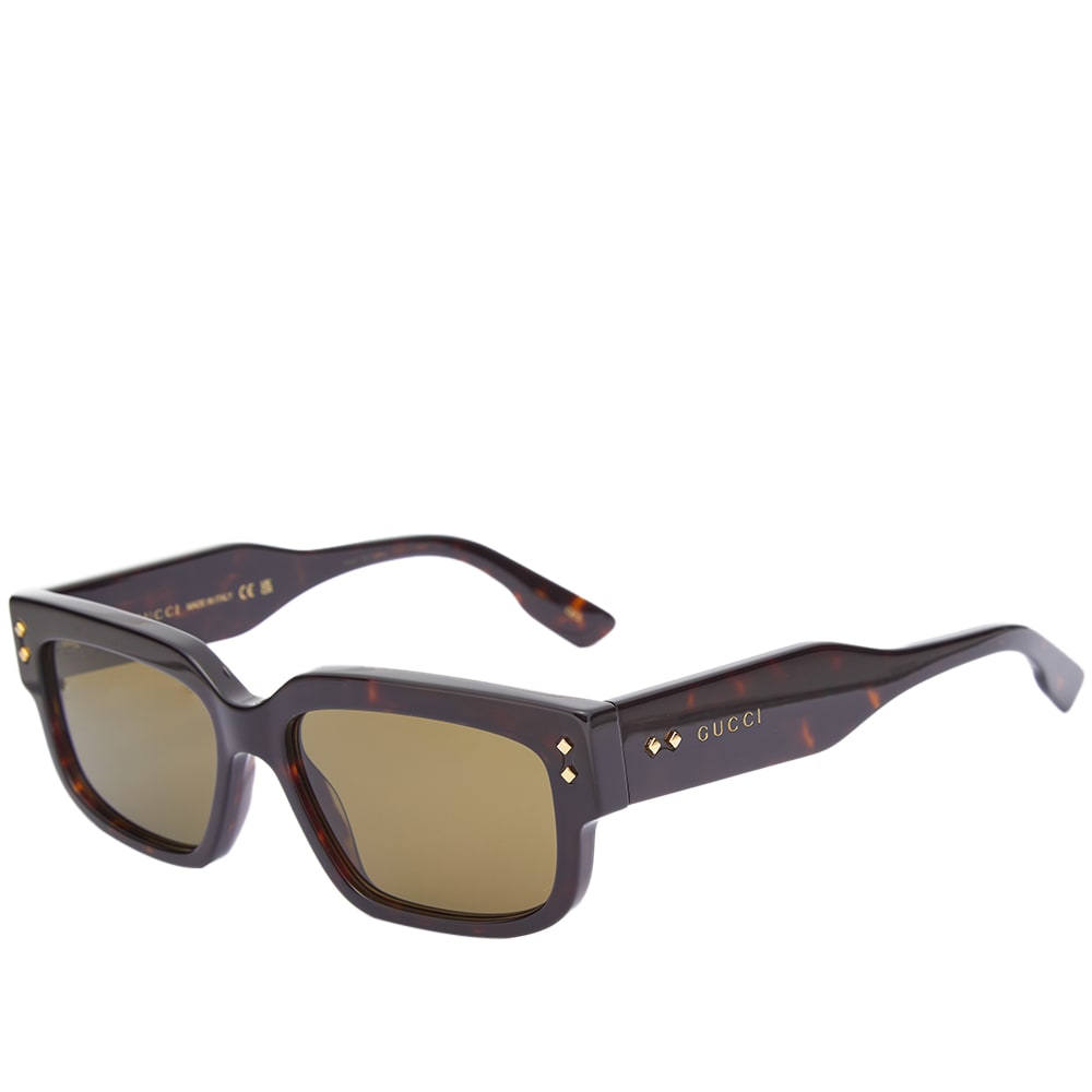 Gucci Eyewear GG1218S Sunglasses Havana & Green END. (US)