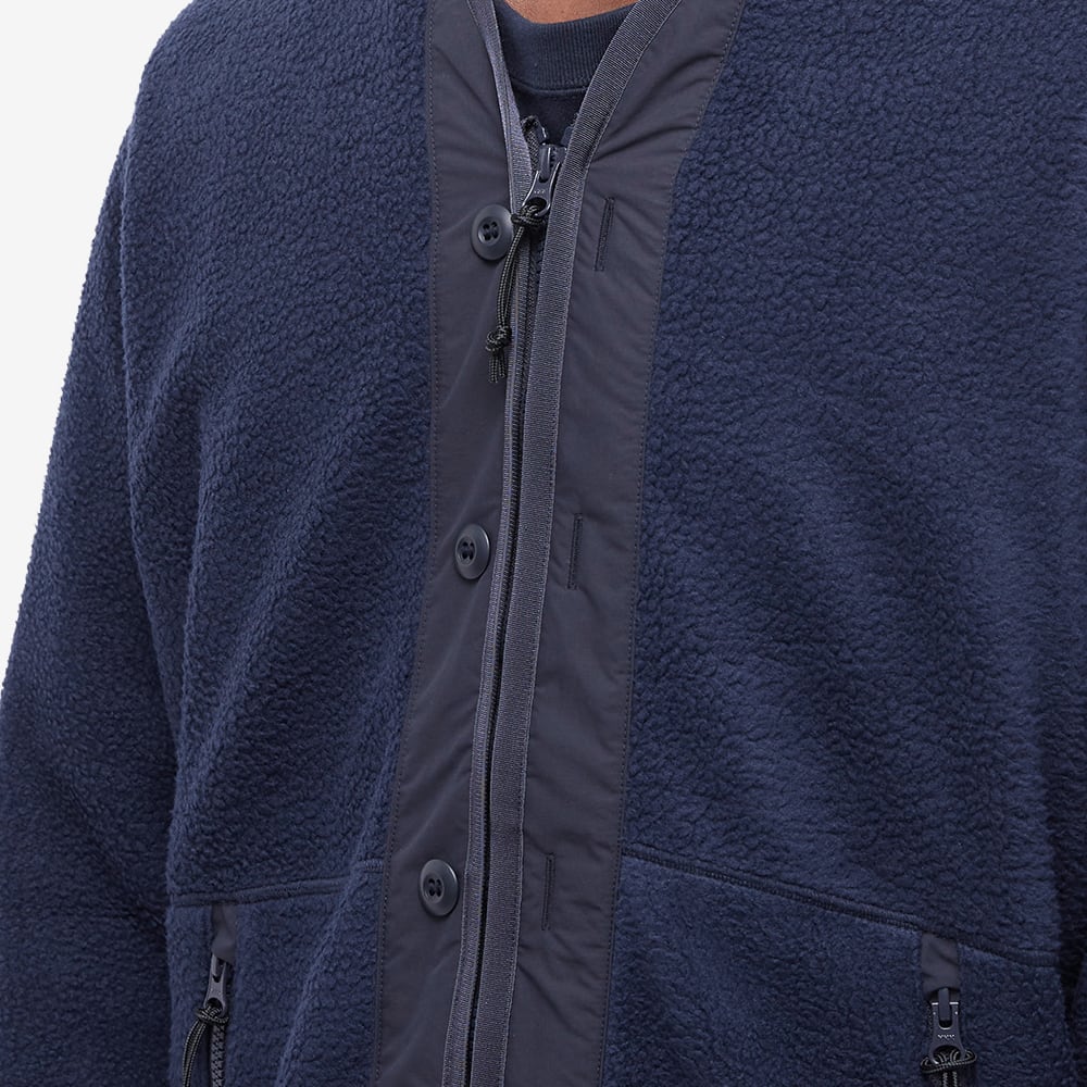 Comme des Garçons Homme Boa Fleece Zip Liner Navy END. (AU)
