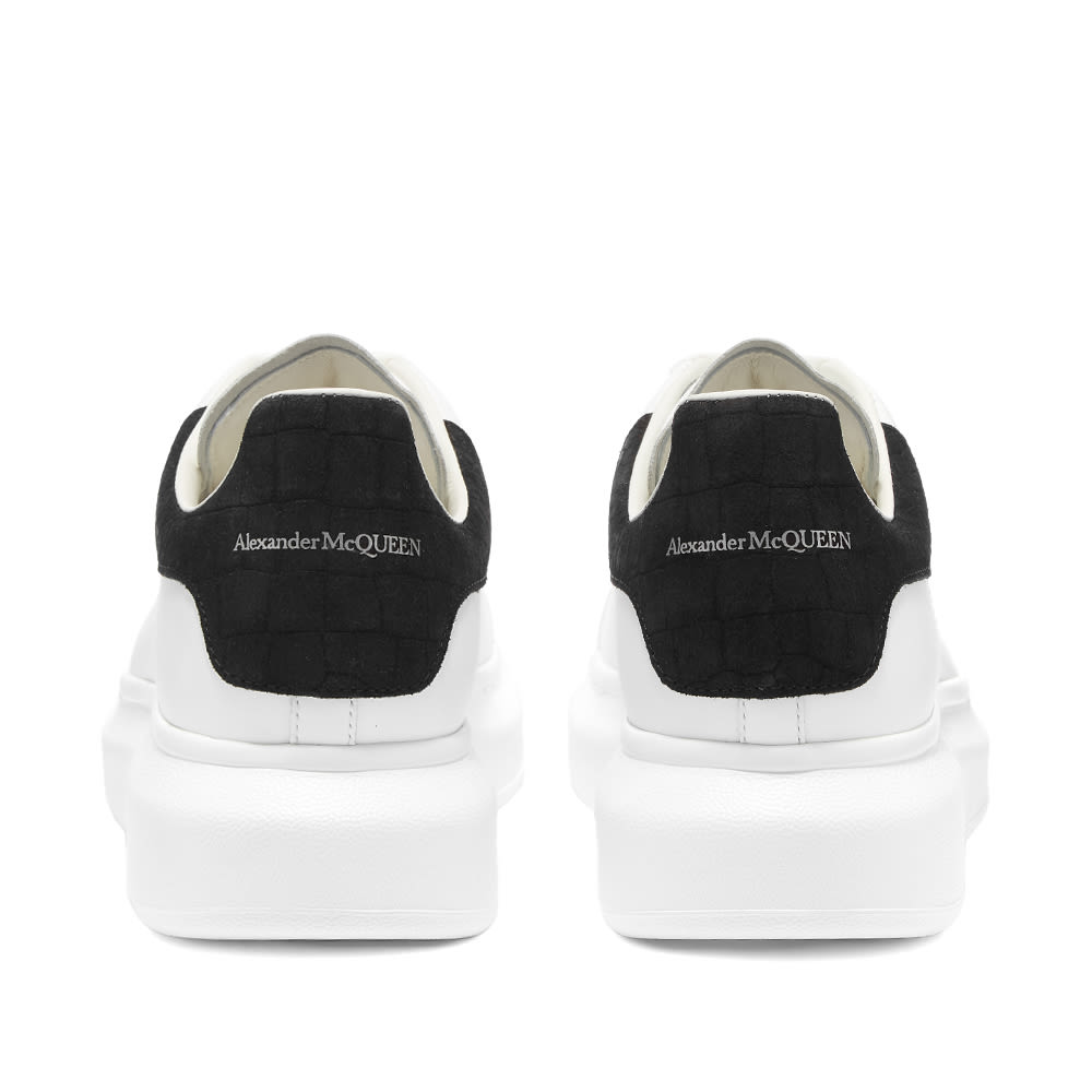 alexander mcqueen grey suede back