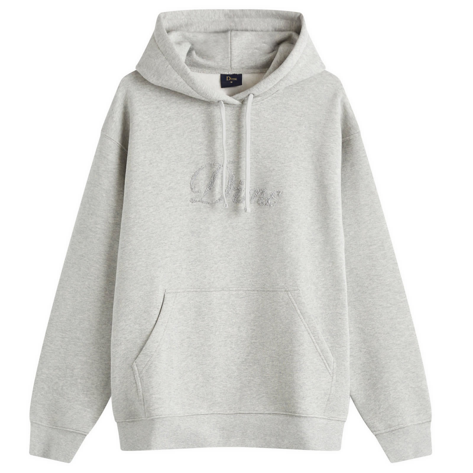 Dime Men’s Cursive Logo Hoodie Heather Gray
