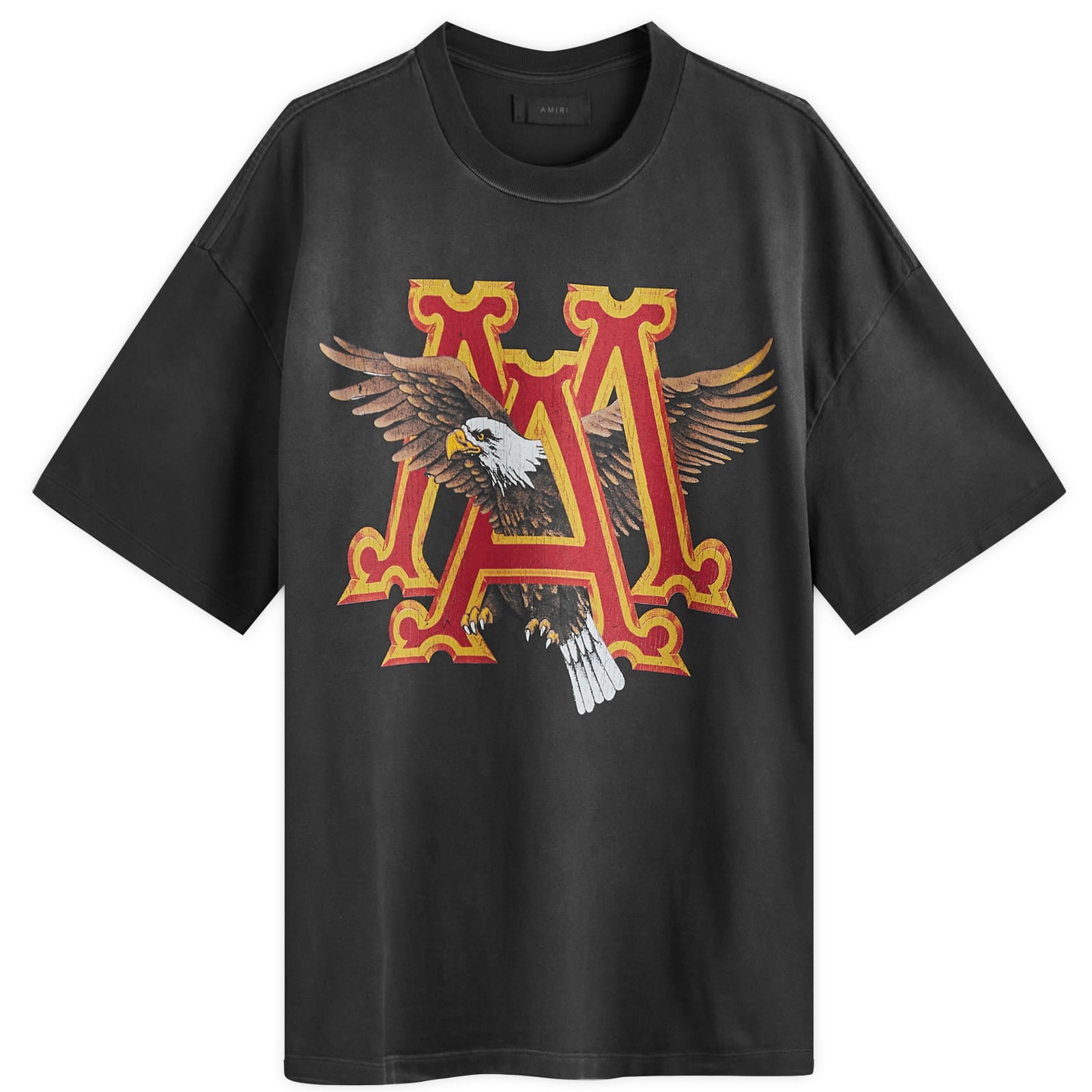 AMIRI Vintage MA Eagle Oversized T-Shirt Black | END. (US)
