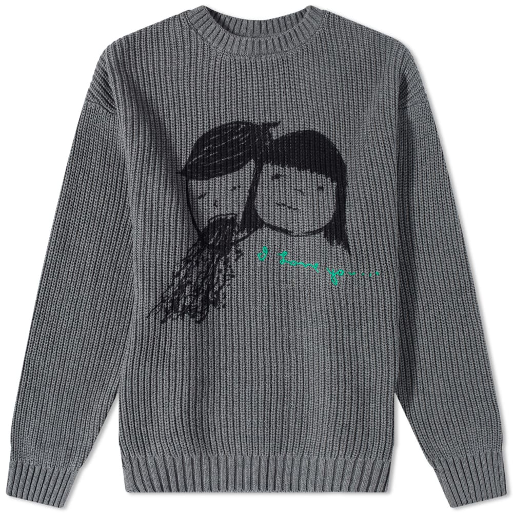 Fucking Awesome I Love Youニット Fucking Awesome × NHL Fucking Awesome I Love You Ivory Knit