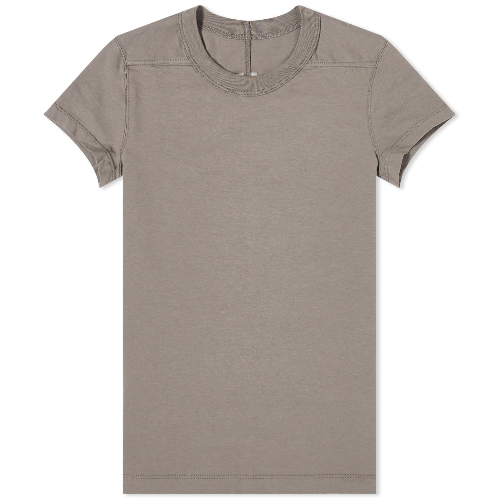 (正規店出品)RICK OWENS WOMEN RO01D2235 CROPPED LEVEL T-SHIRT RICK OWENS WOMEN CROPPED LEVEL T-SHIRT BLACK SS24